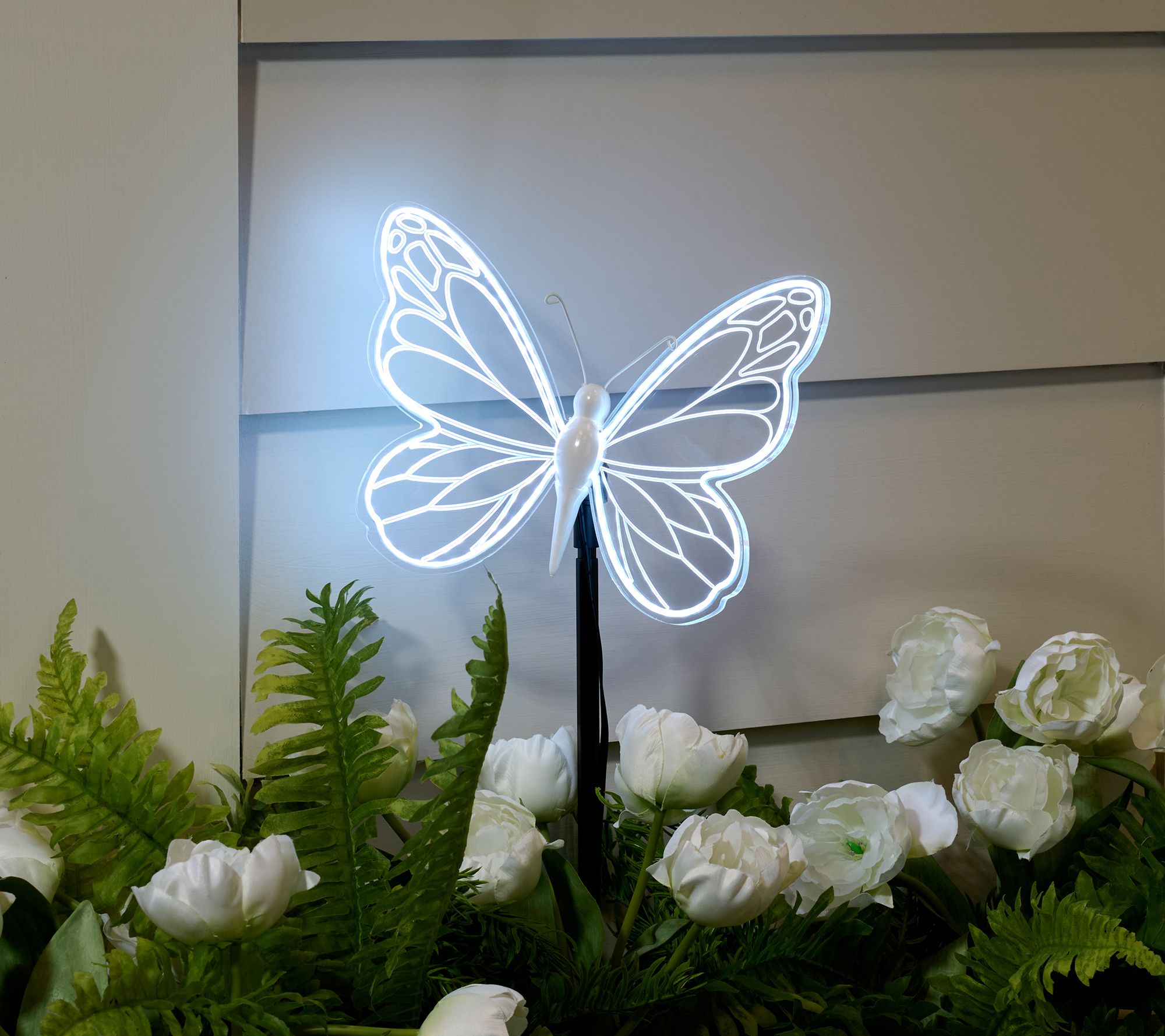 Bethlehem Lights Illuminated Butterfly with Stake