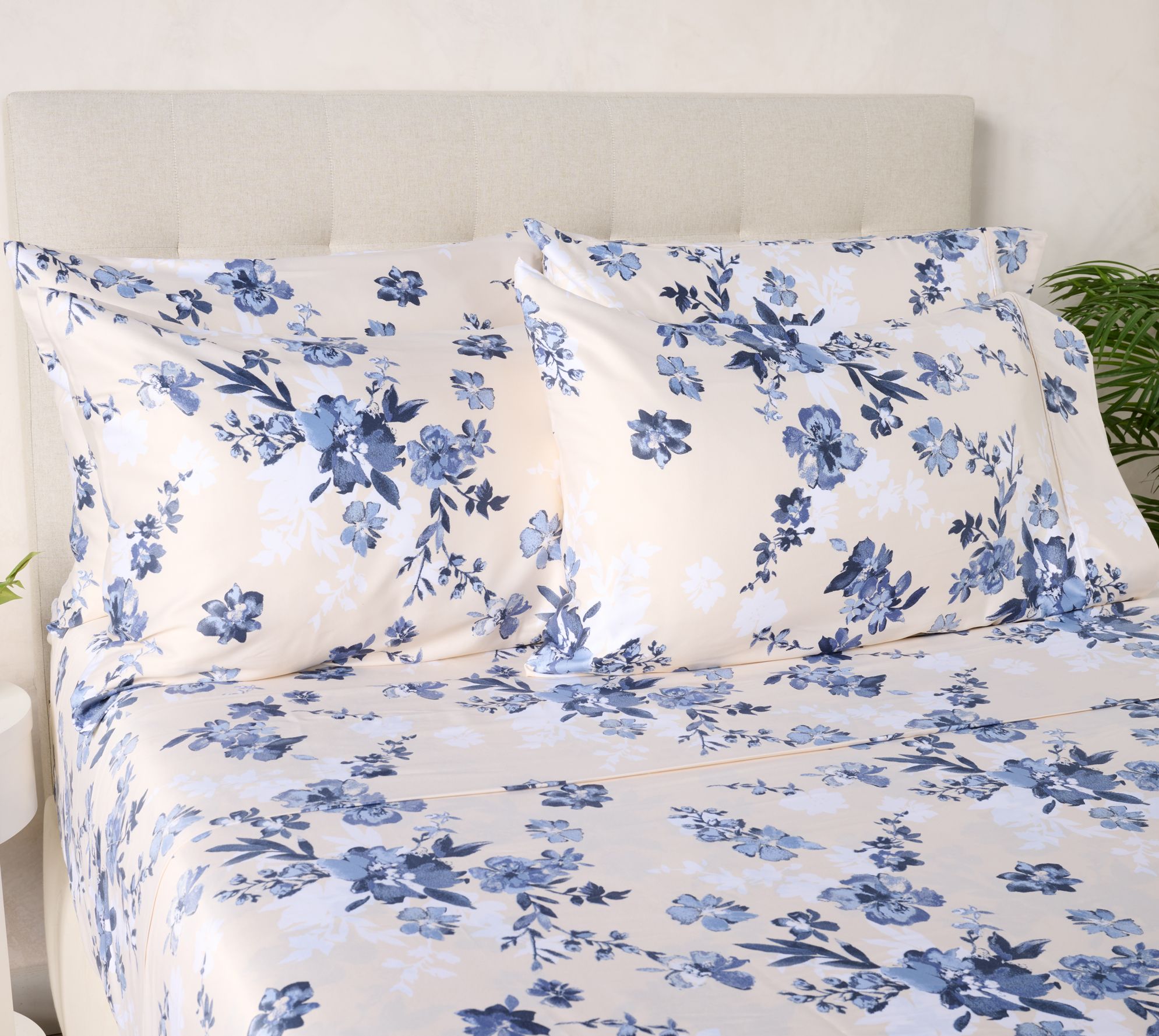 Rayon Made from Bamboo Blend Stay Tuck Sheet Set by Kim Gravel