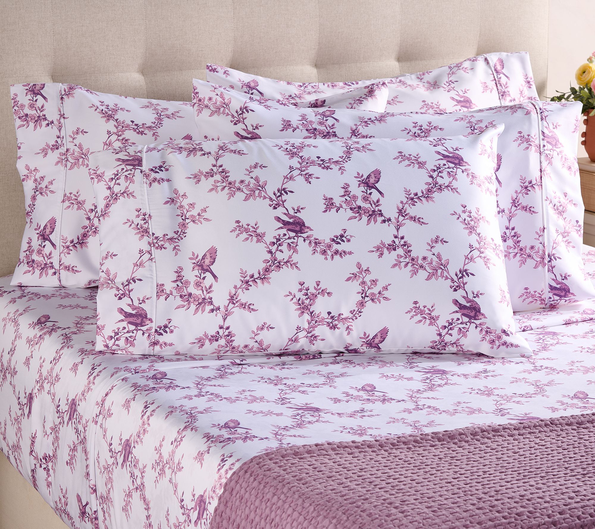 Rayon Made from Bamboo Blend Stay Tuck Sheet Set by Kim Gravel