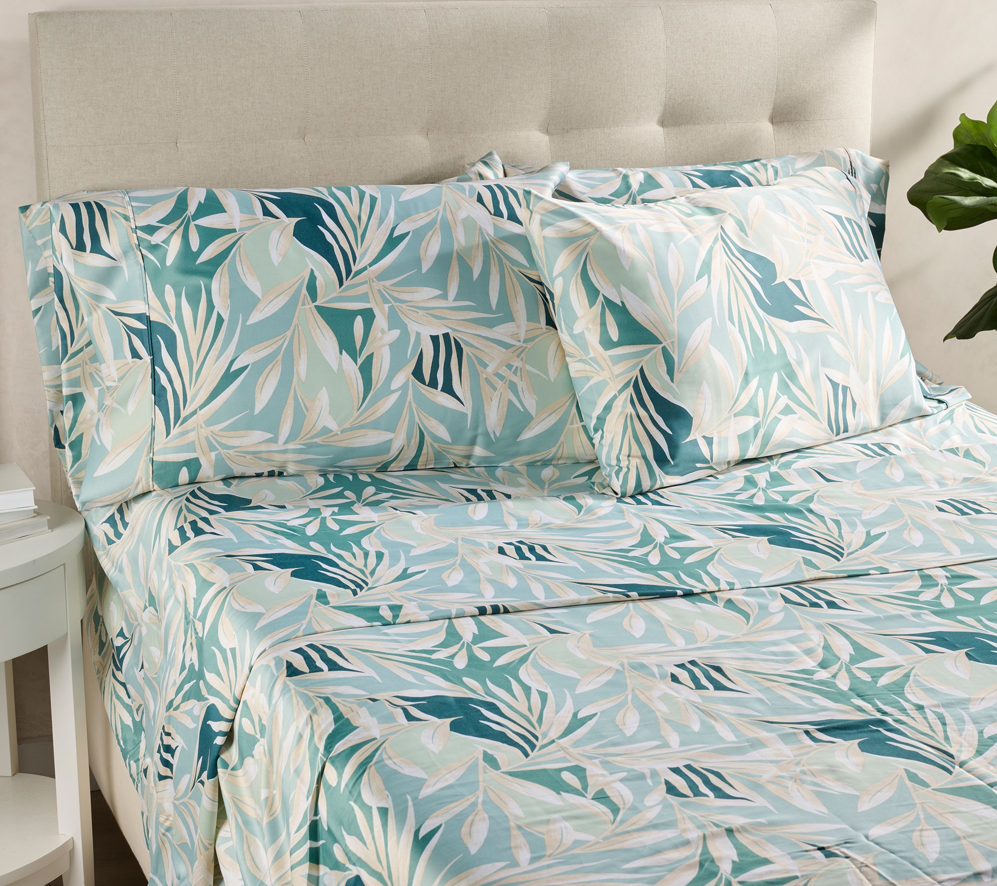 Rayon Made from Bamboo Blend Stay Tuck Sheet Set by Kim Gravel