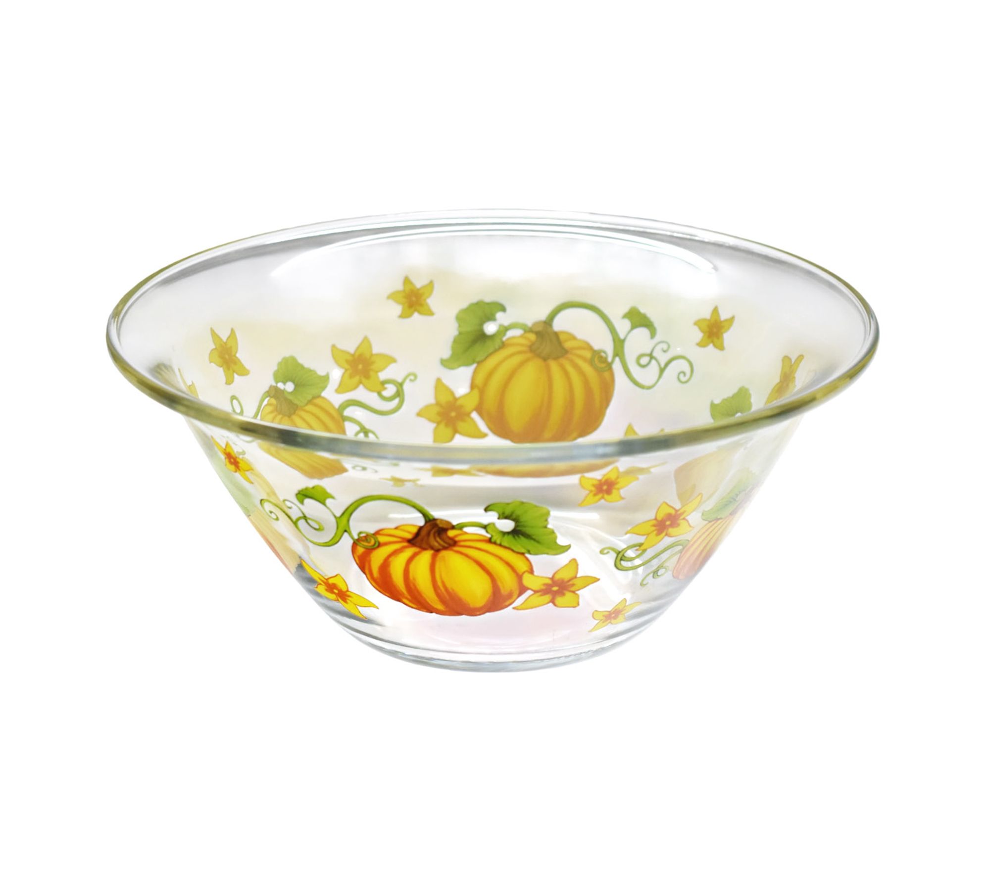  Temp-tations 4-qt Glass Serving Bowl