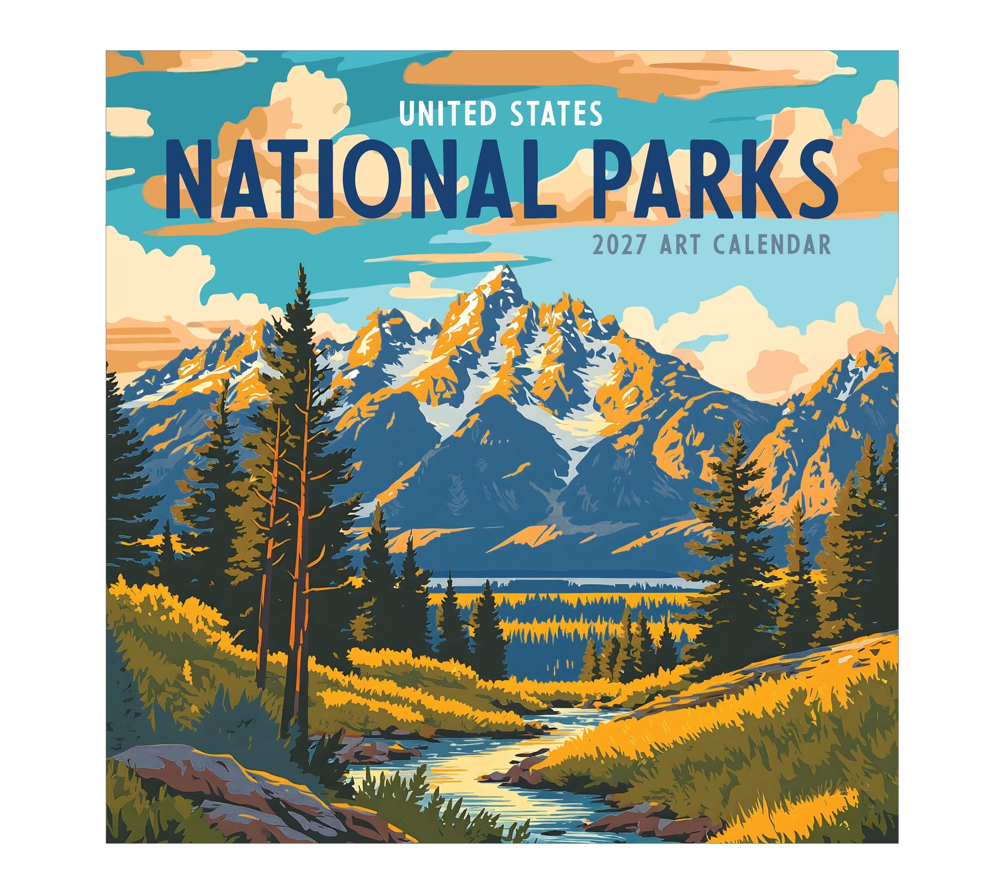 TF Publishing 2027 National Parks Art Calendar