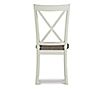 Powell Set of 2 Shaffer Side Chair with X-Back Design, 1 of 3