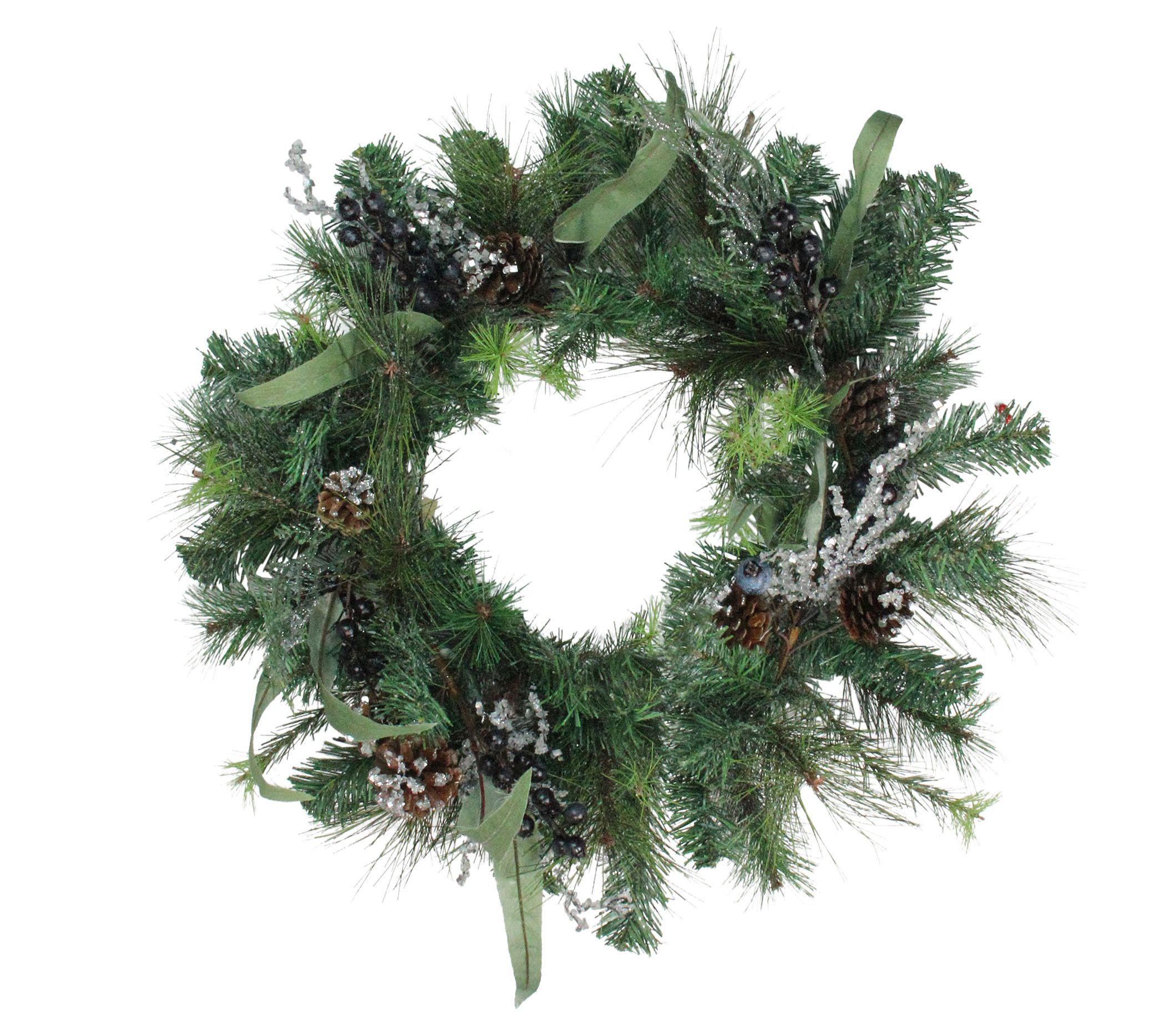 Northlight Frosted Wreath