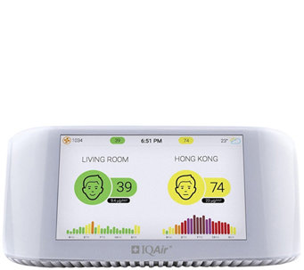IQAir AirVisual Pro Smart Air Quality Monitor