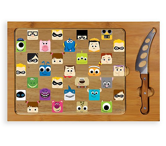 Picnic Time Pixar Character Collection - GlassCutting Board