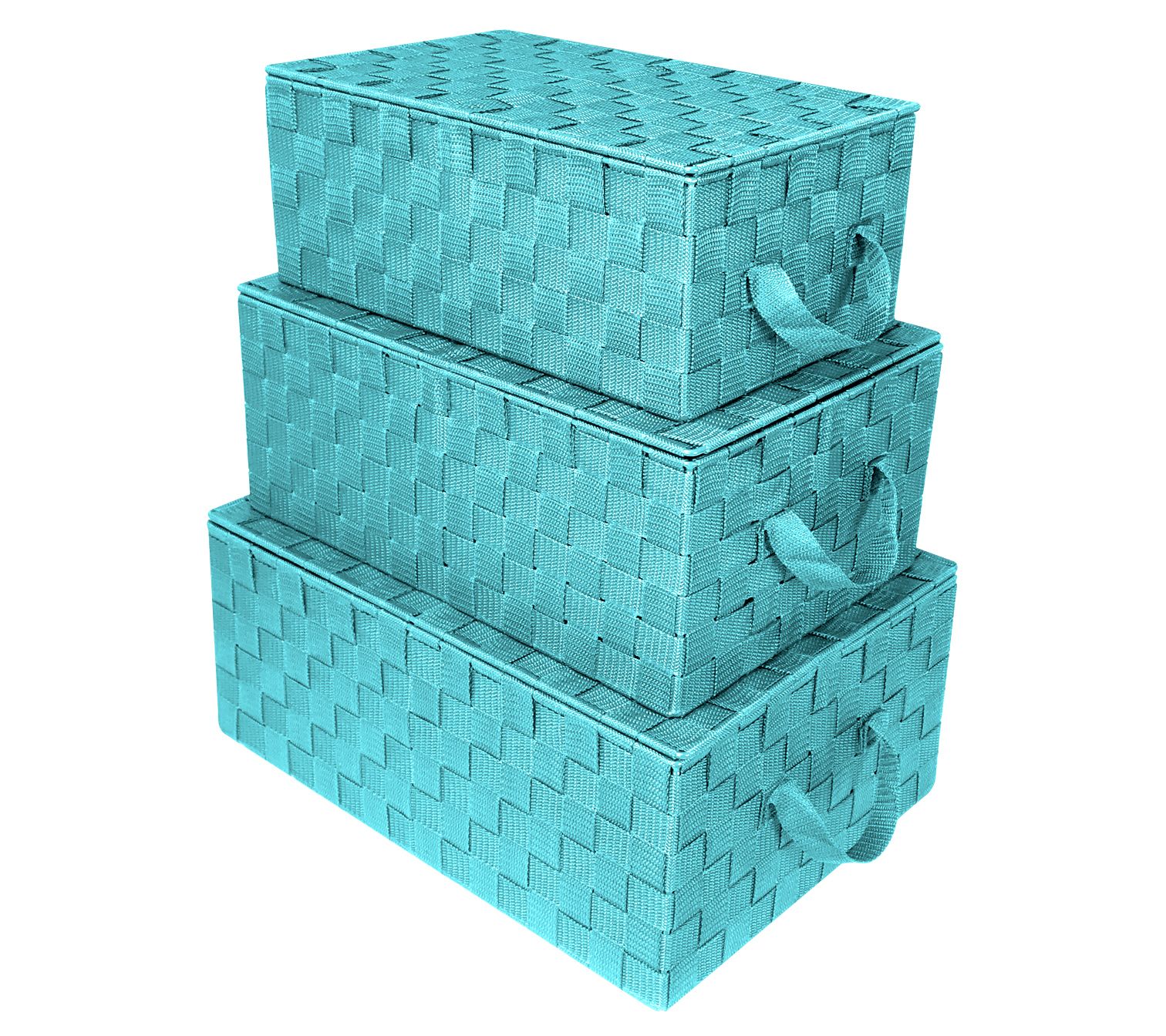 Sorbus Woven 3-Pack Storage Basket Set