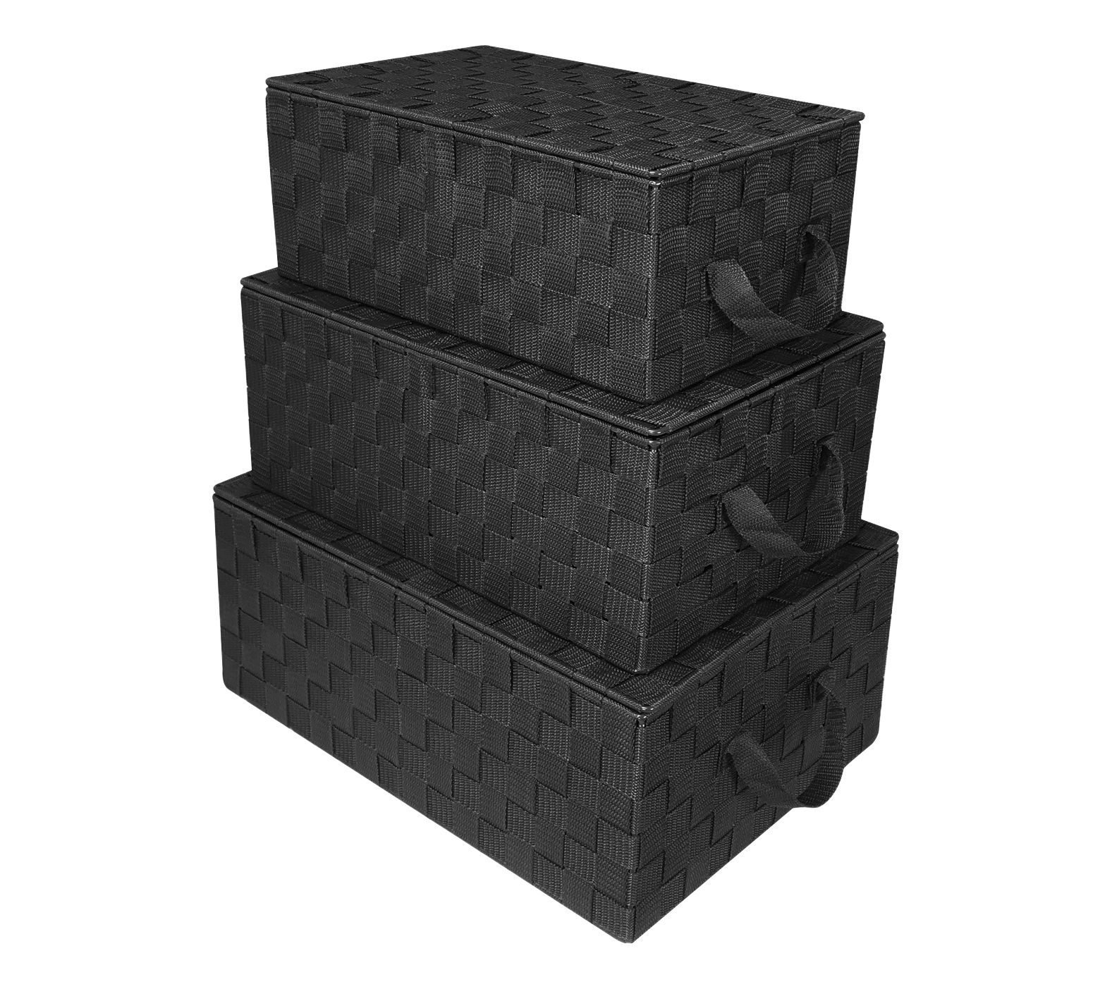 Sorbus Woven 3-Pack Storage Basket Set