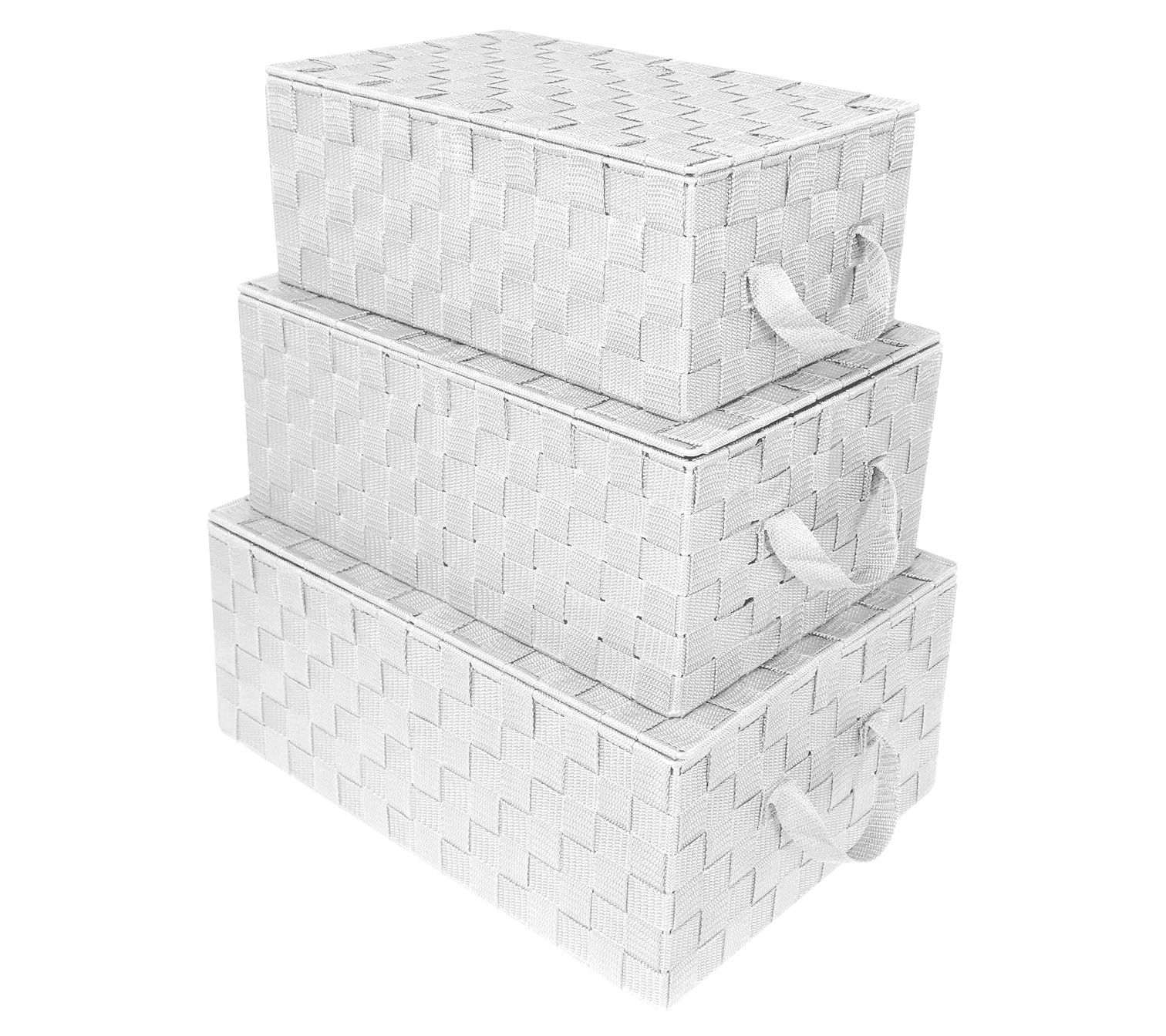 Sorbus Woven 3-Pack Storage Basket Set