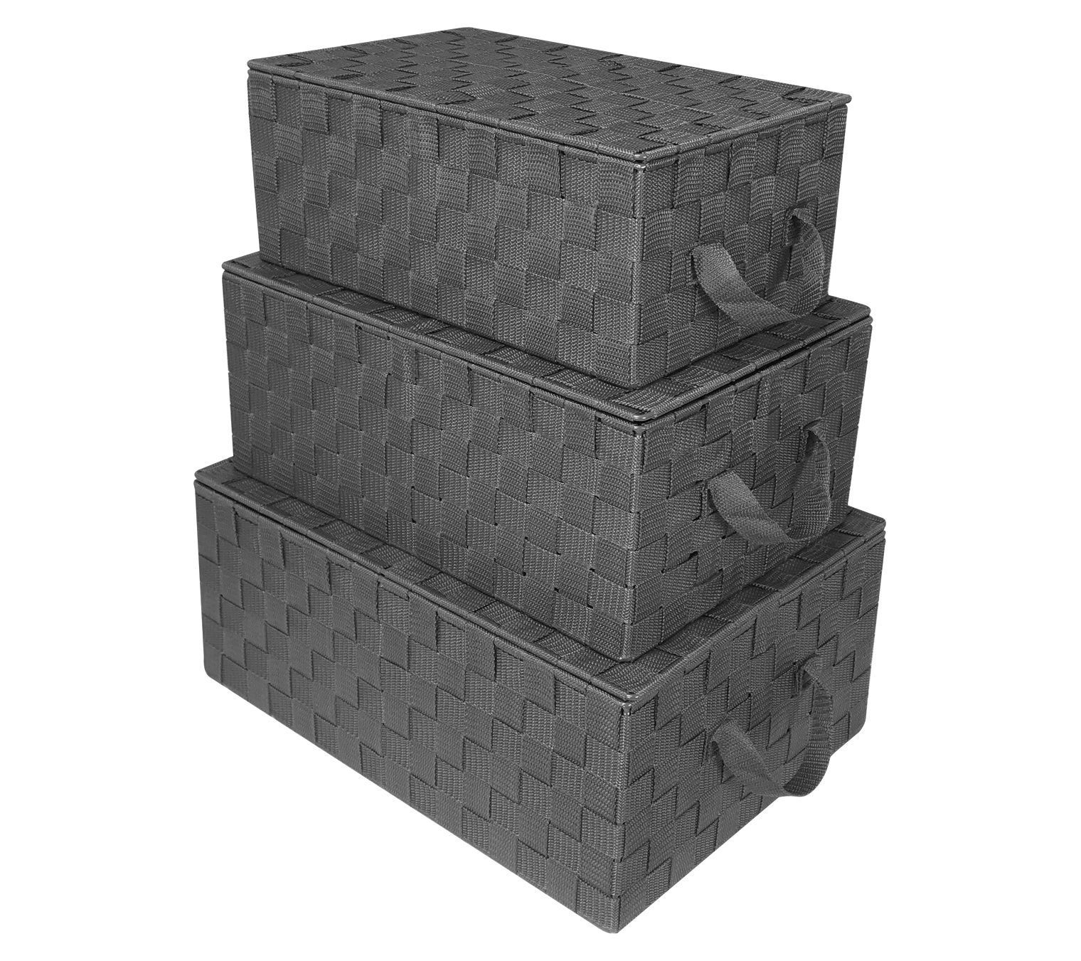 Sorbus Woven 3-Pack Storage Basket Set