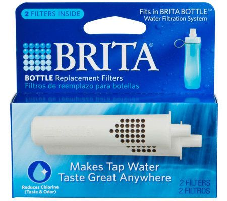 Brita Bottle Replacement Filters, 2-pack - QVC.com