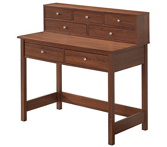 Elegant Writing Desk With Storage And, Elegant Writing Desk With Drawers