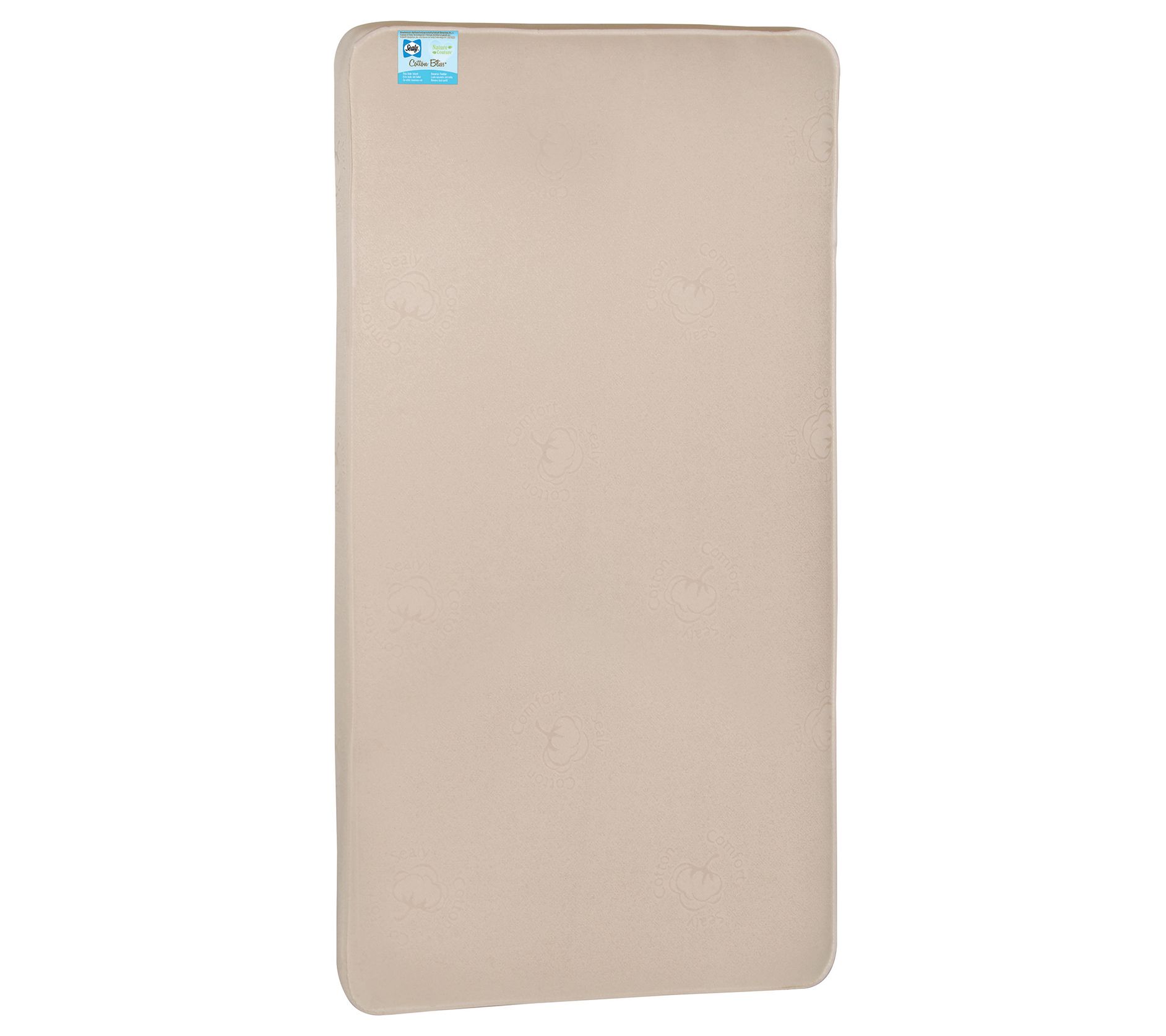Sealy Couture Cotton 2-Stage Crib and Toddler Mattress