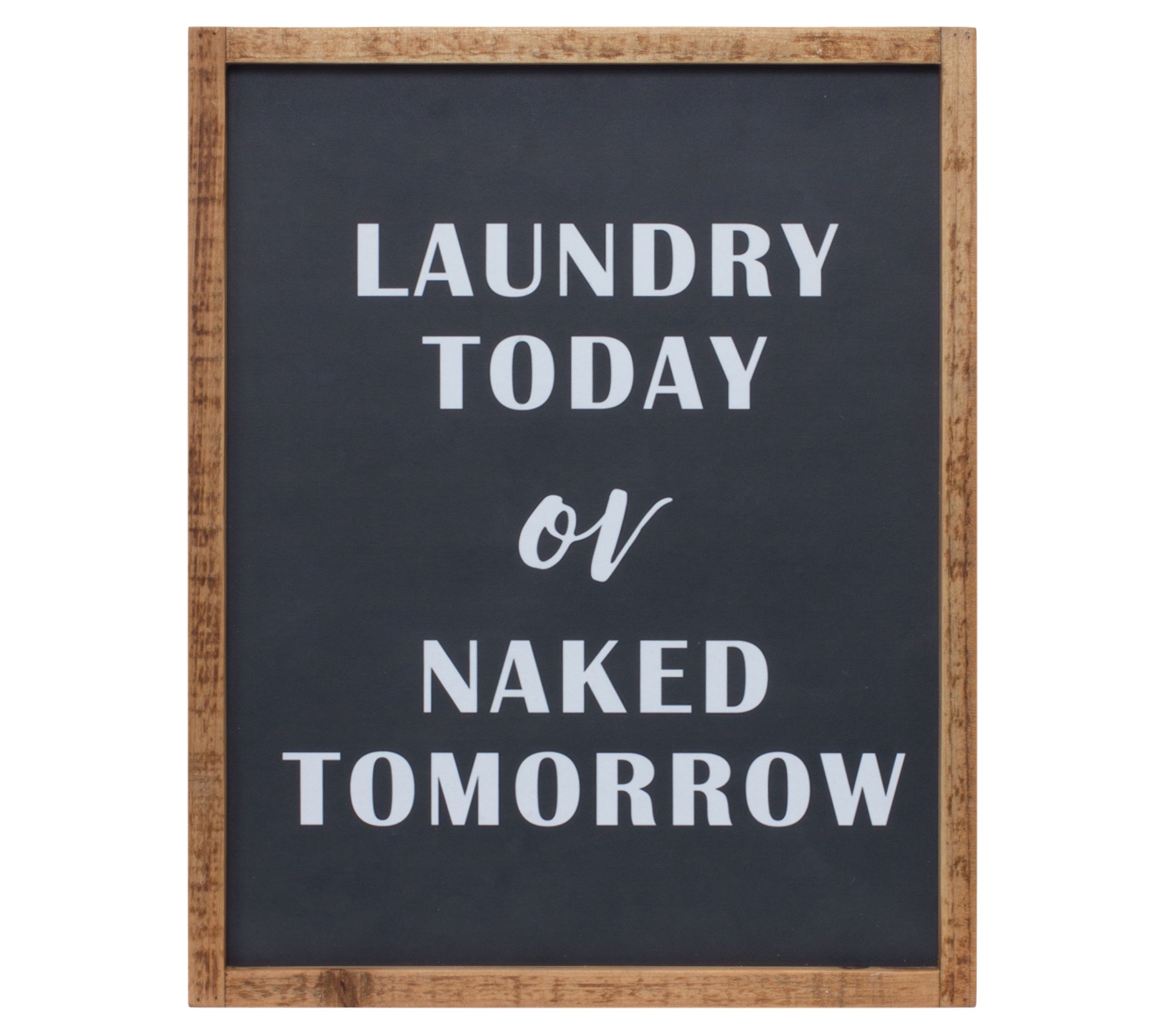 Melrose International Wooden Laundry Sign