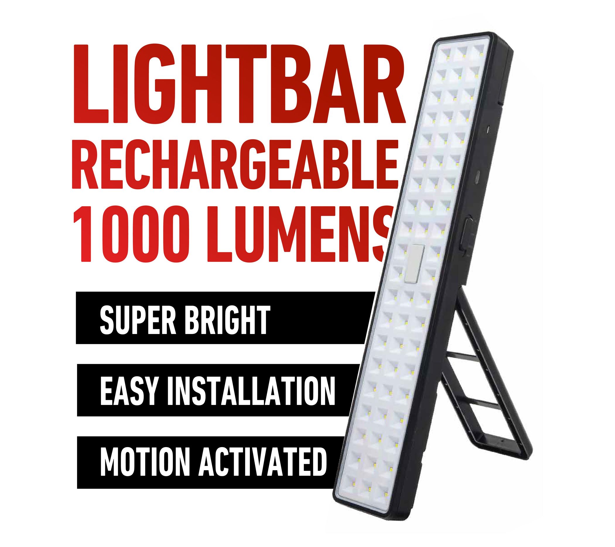 Bell + Howell Rechargeable Motion Activated Light Bar