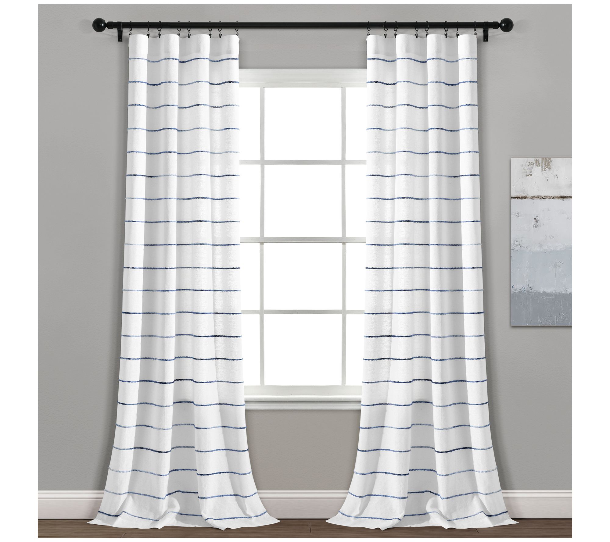 Ombre Stripe Yarn Dyed Cotton Set by Lush Decor