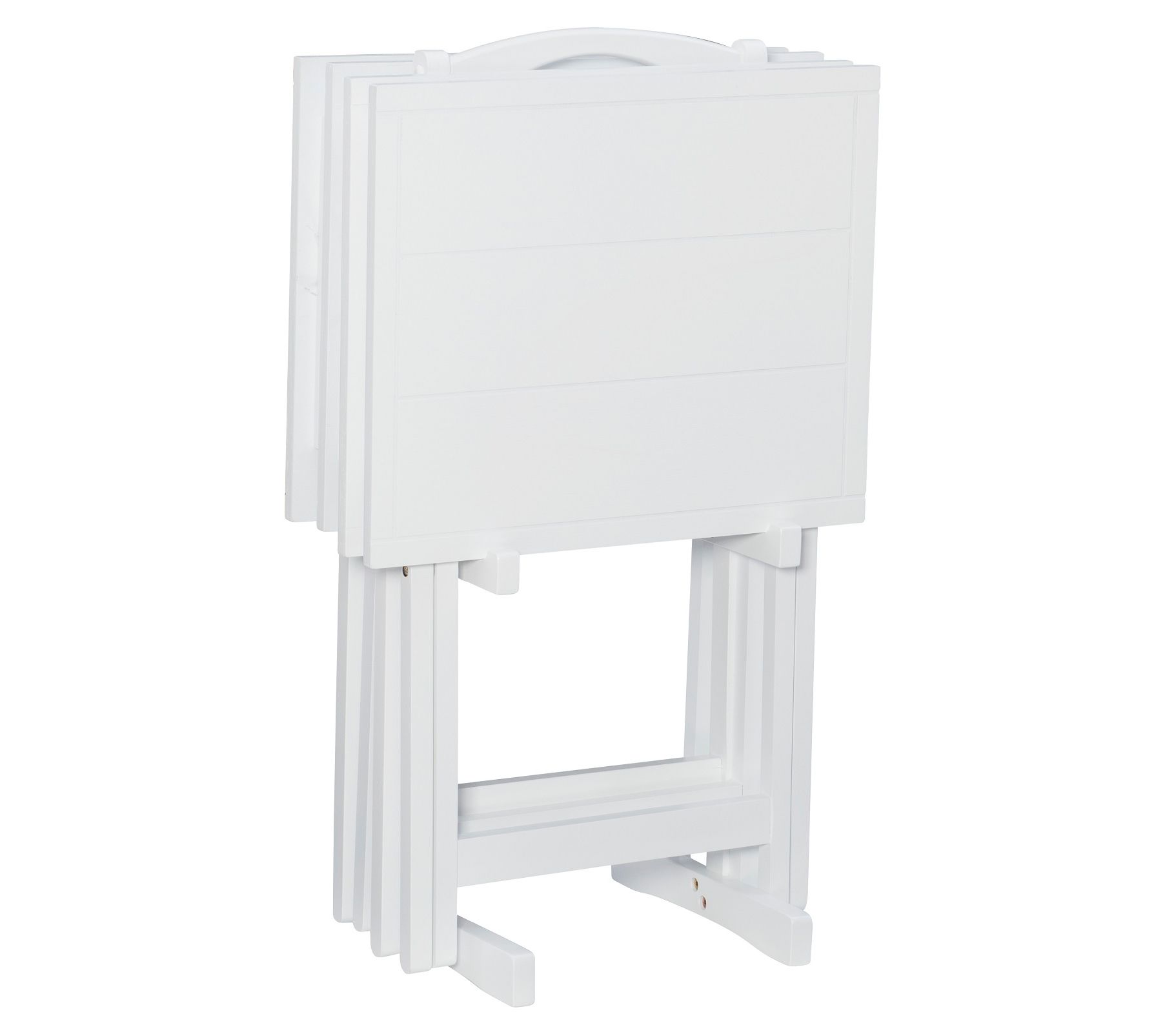 Linon Home Decor 5-Piece Spriggs Tray Tables