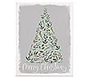 Sincere Surroundings 17" Merry Holly Tree Wrapped Canvas