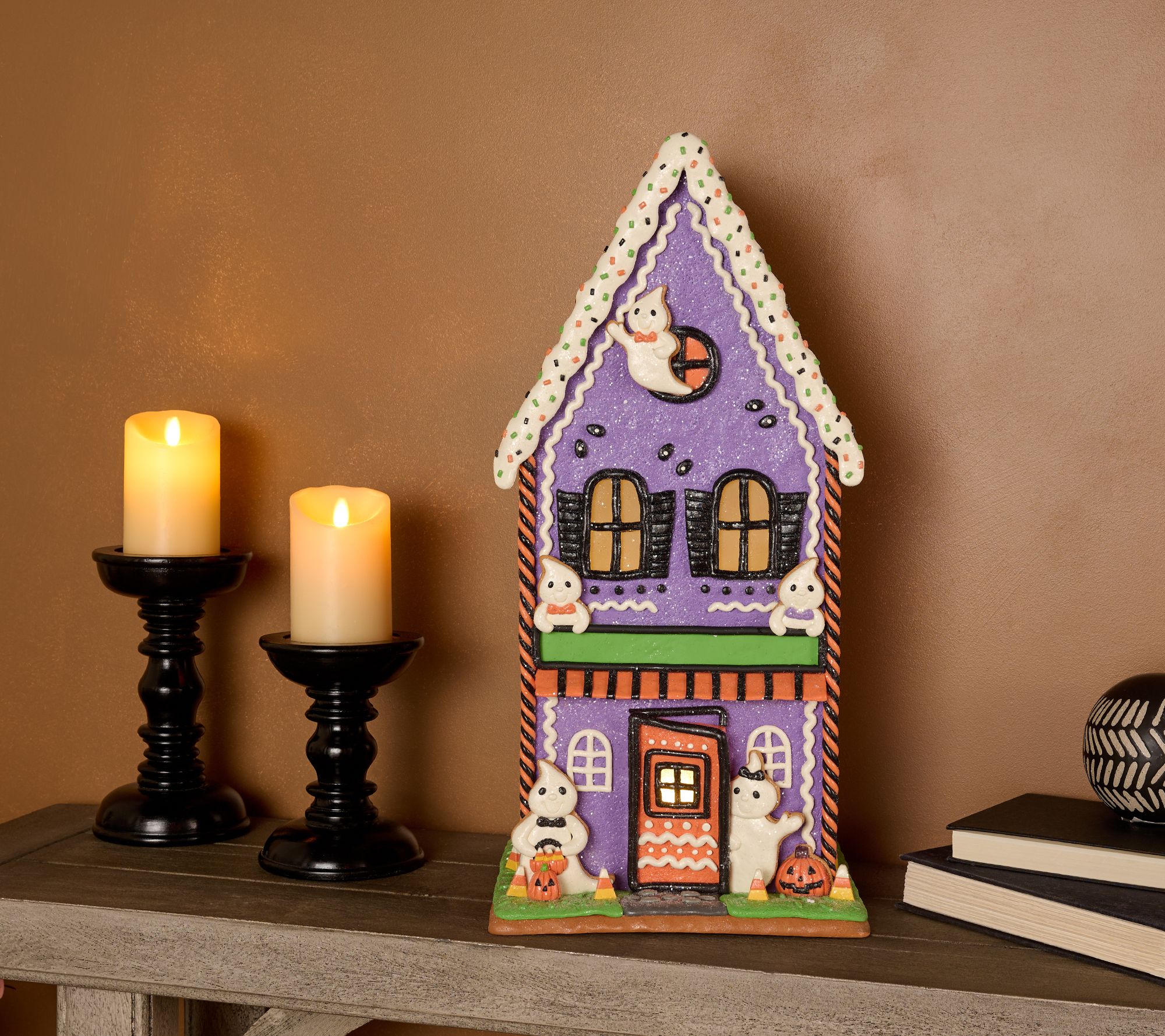 Halloween Light Up outlet Gingerbread House Large