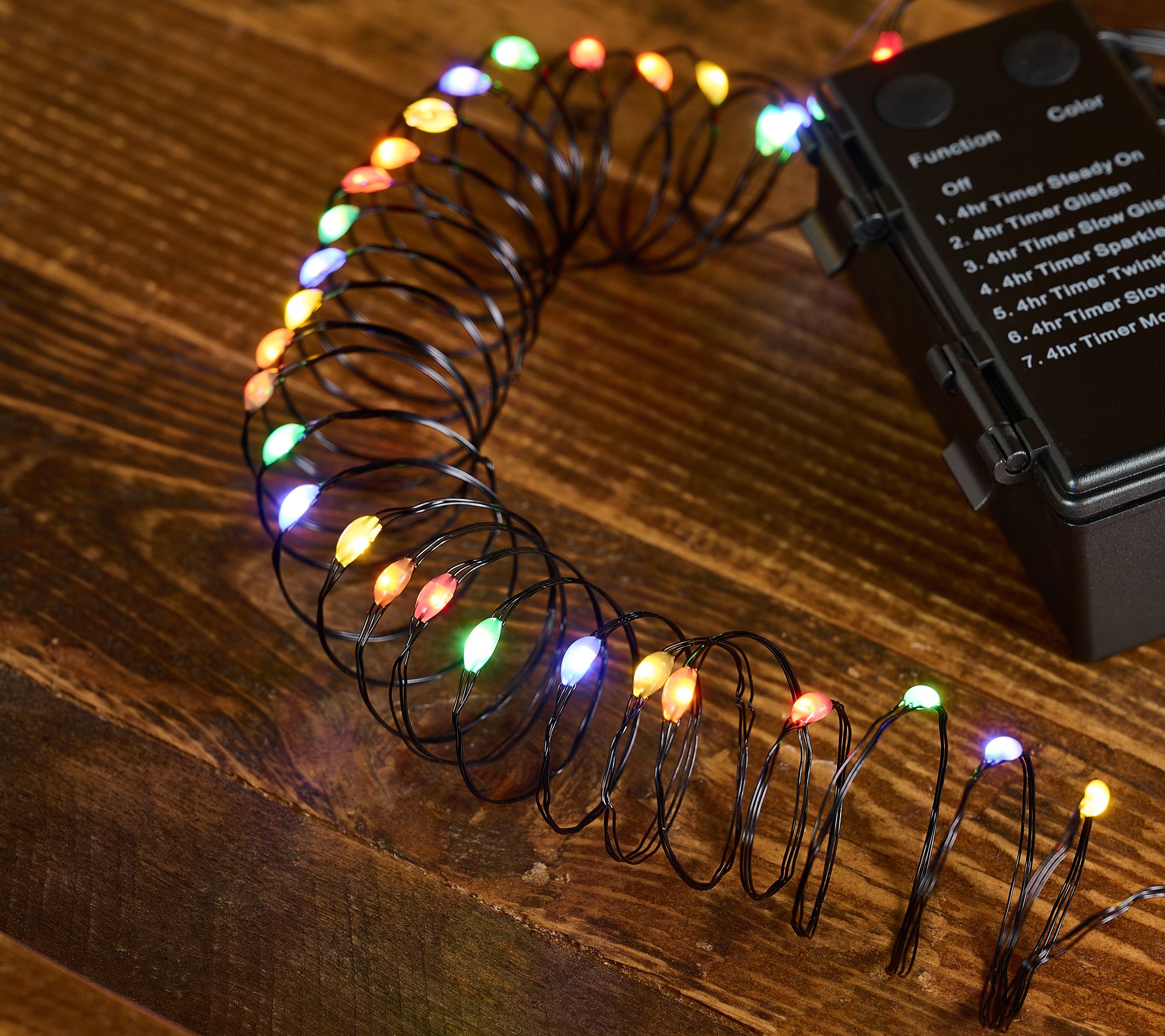 "As Is" Bethlehem Lights S/3 Color Flip Fairy Lights