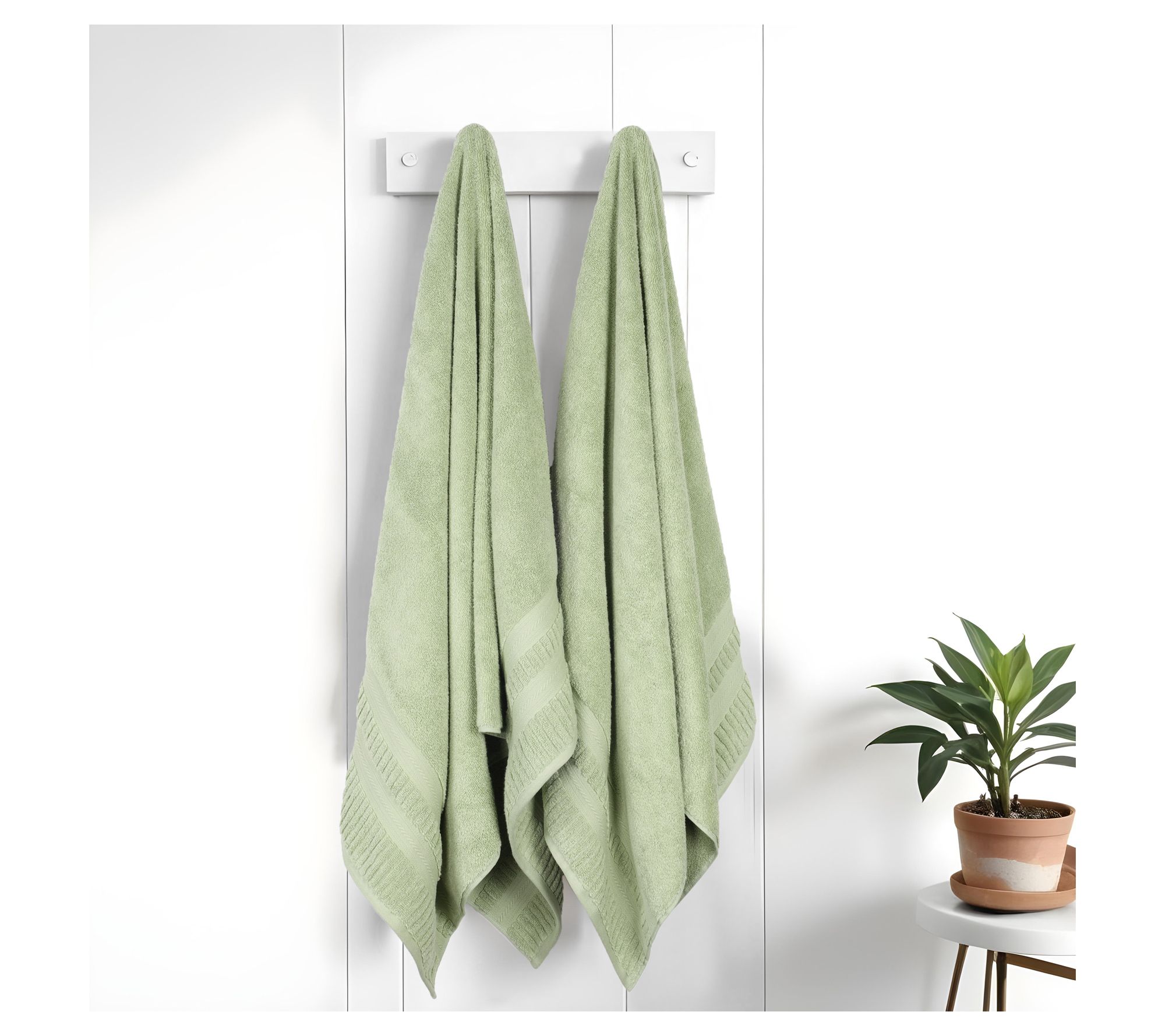 Superior 2 Piece Venice Zero Twist Cotton SoftBath Sheet Set