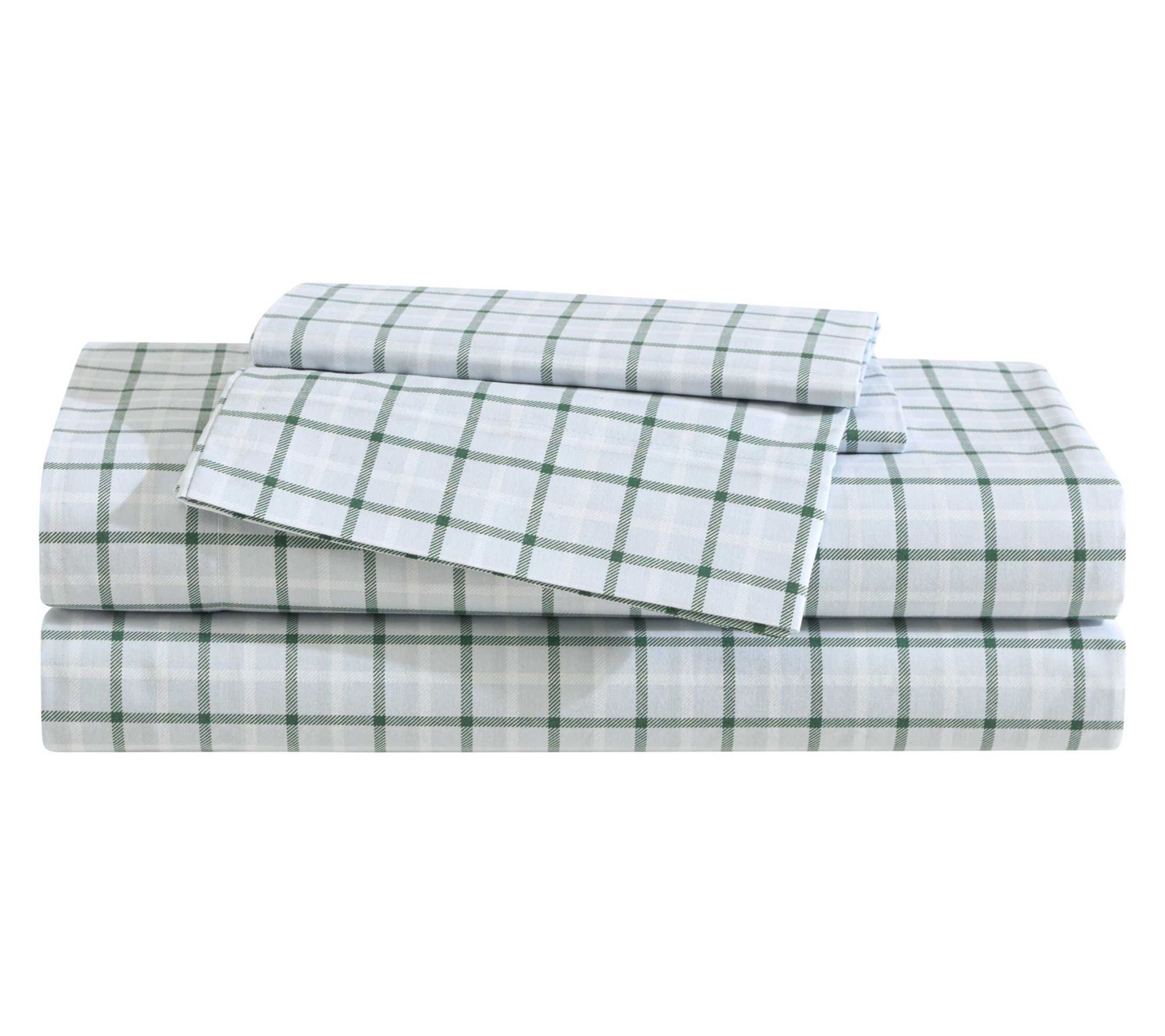 Eddie Bauer Classic Tattersall Plaid King SheetSet