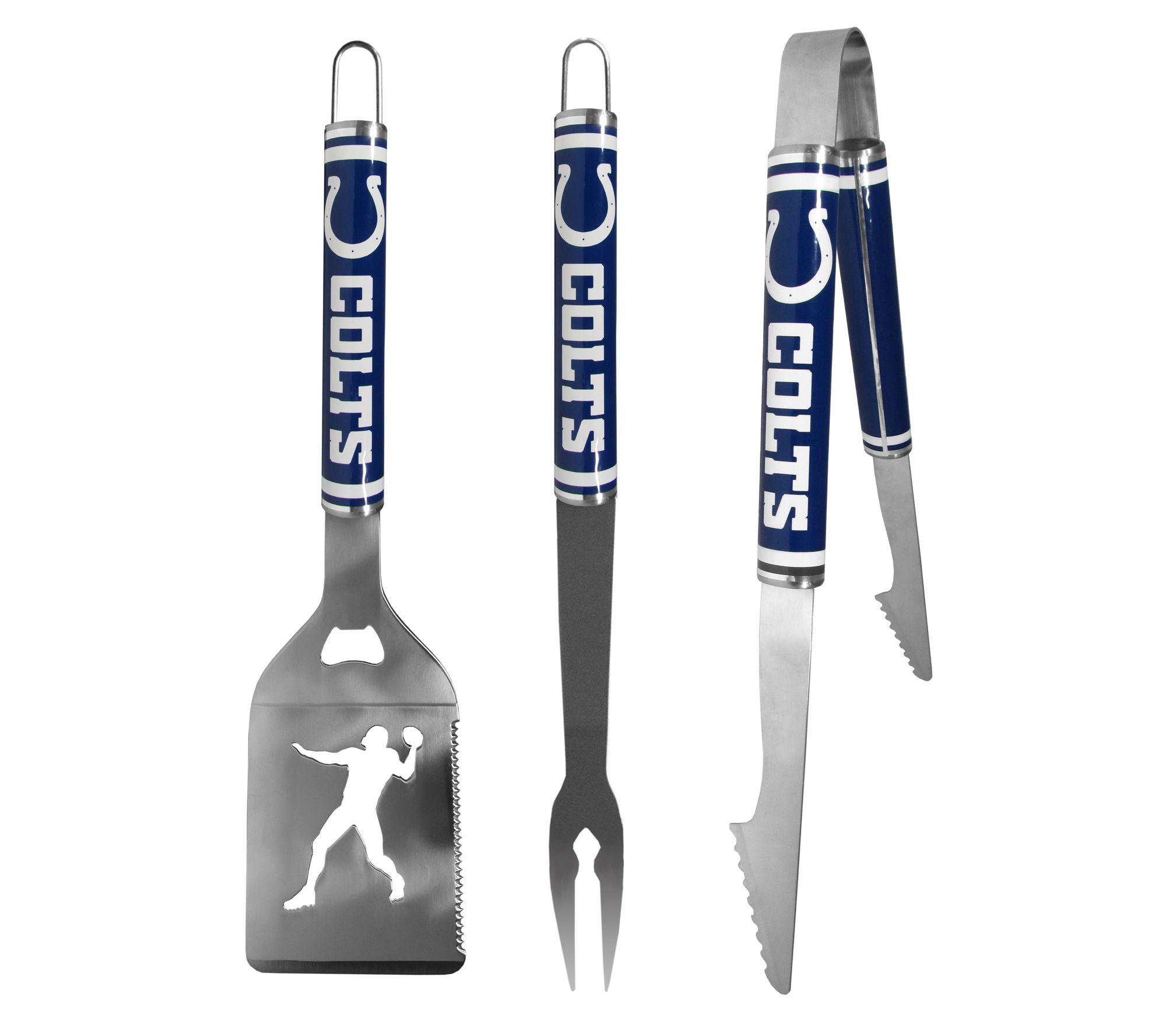 Siskiyou Sports NFL Steel 3pc BBQ Tool Set
