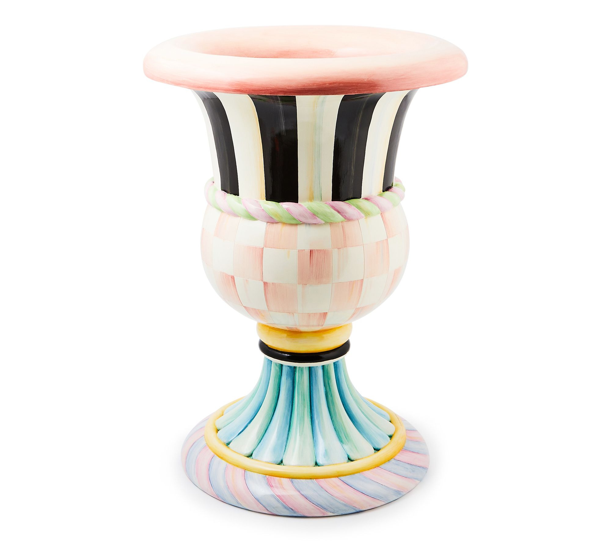 MacKenzie-Childs Rosy Meadow Large Urn