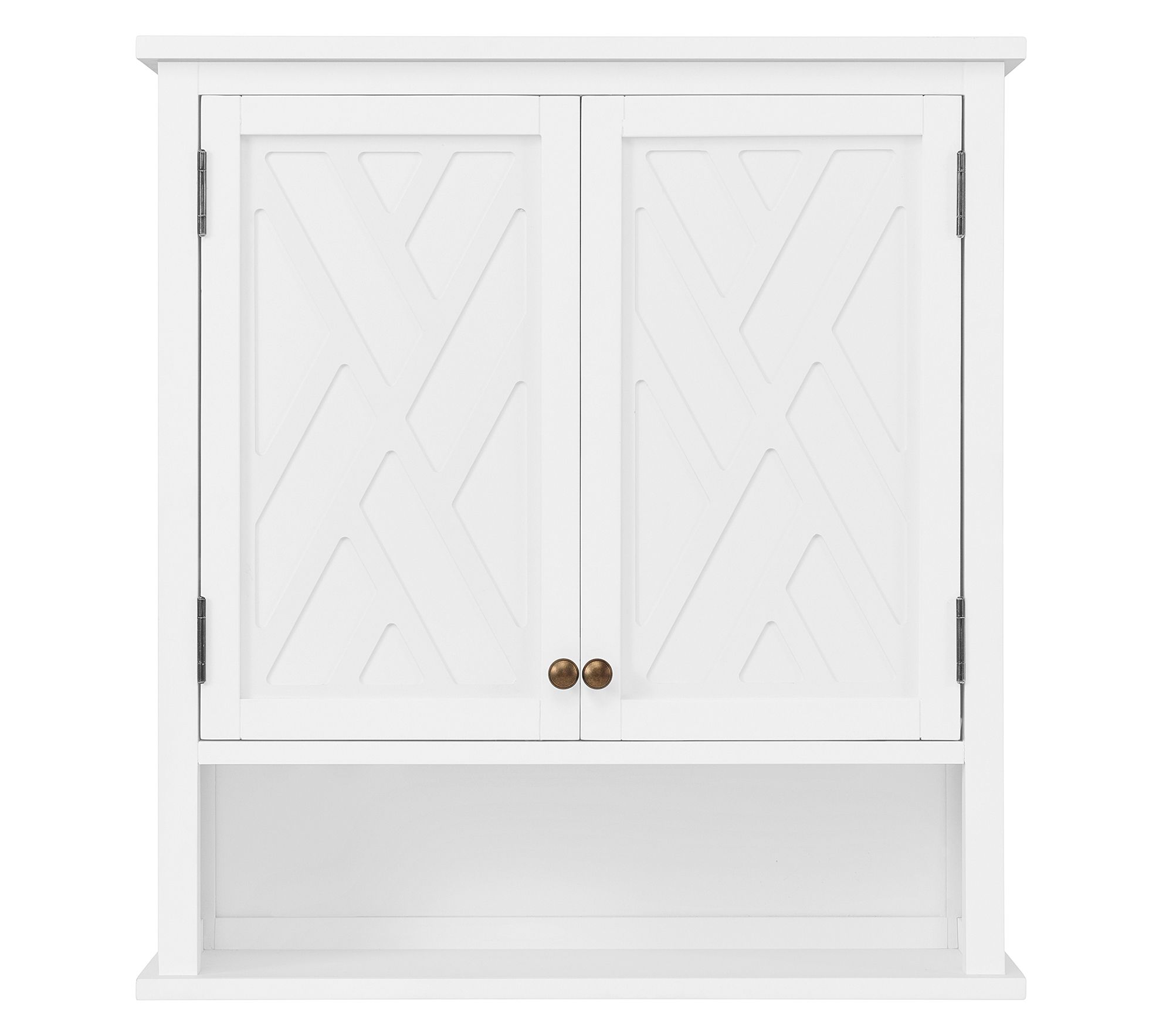 Alaterre Furniture Coventry Wall Mounted Bath Storage Cabinet