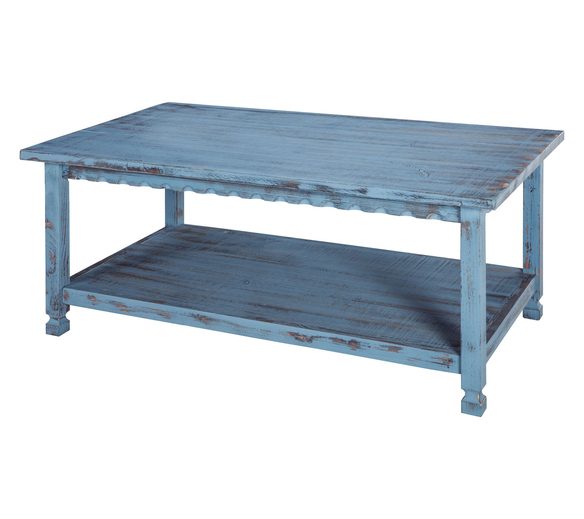 Alaterre Furniture Country Cottage Farmhouse Coffee Table