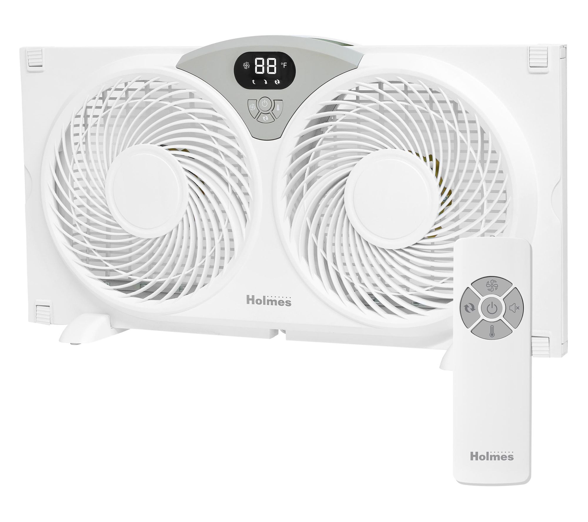 Holmes 9" Clean Breeze Digital Window Fan withThermostat