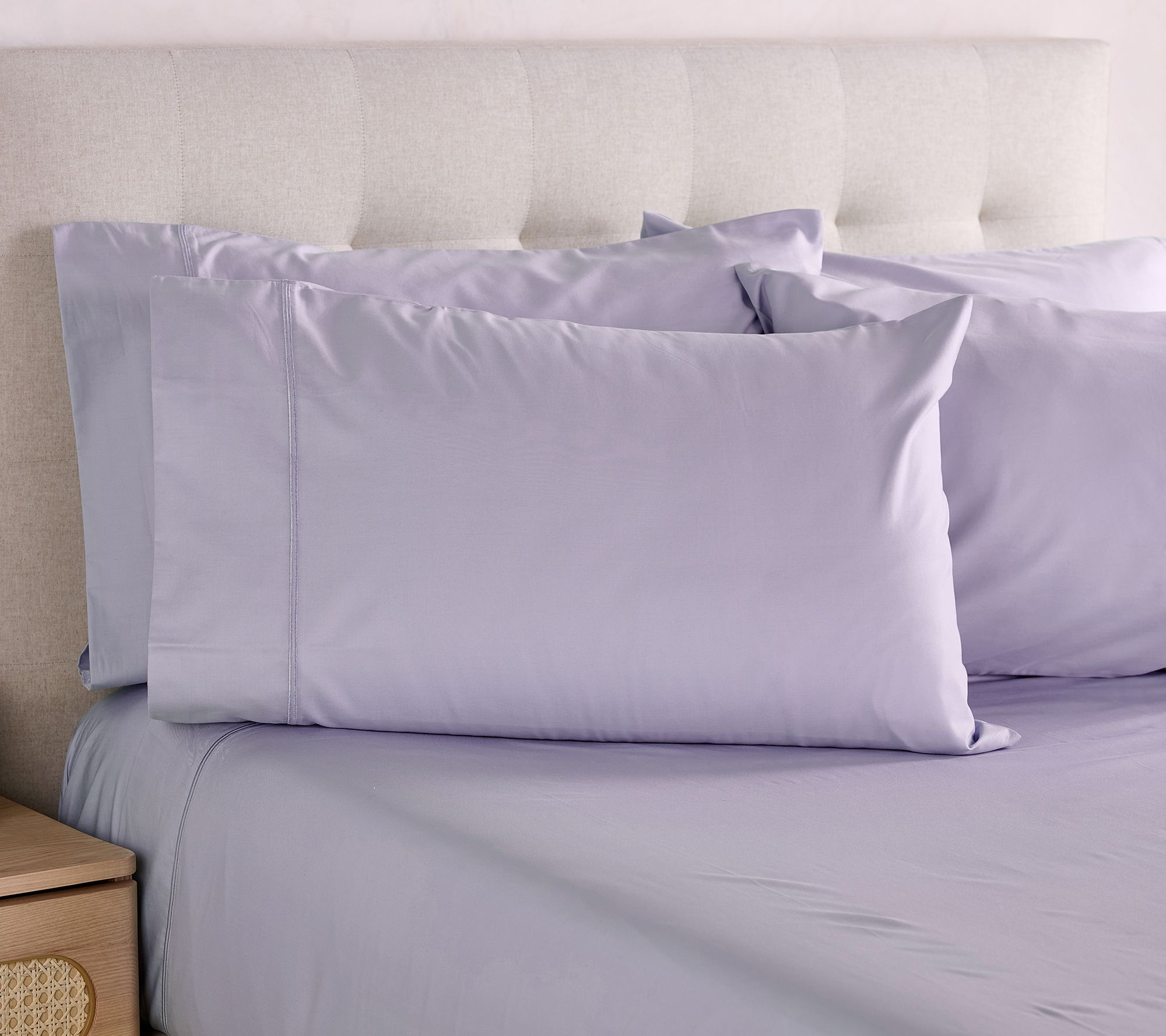 W by Wamsutta 400TC Wonder Weave Sheet Set with Extra Cases-SKG