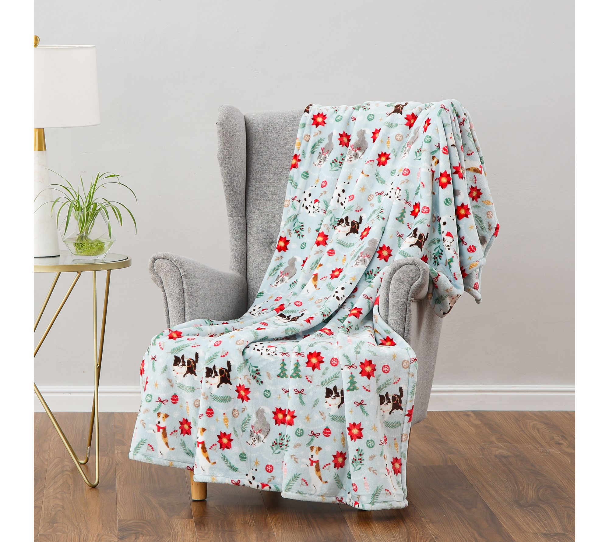 Berkshire Holiday Animal 60x70 Throw