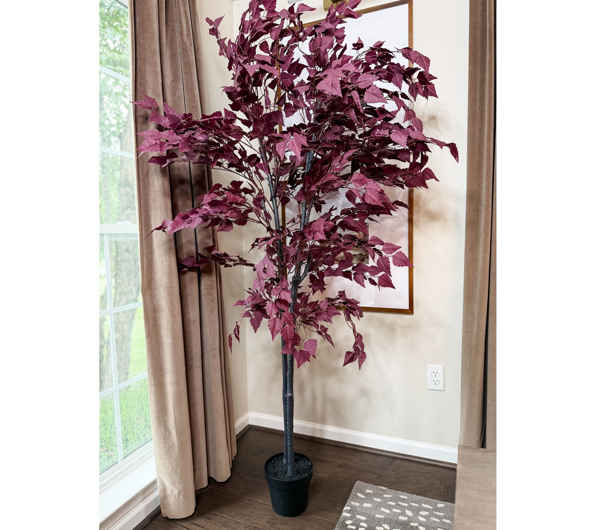 Simply Stunning 6' Potted Oak Leaf Tree by Janine Graff