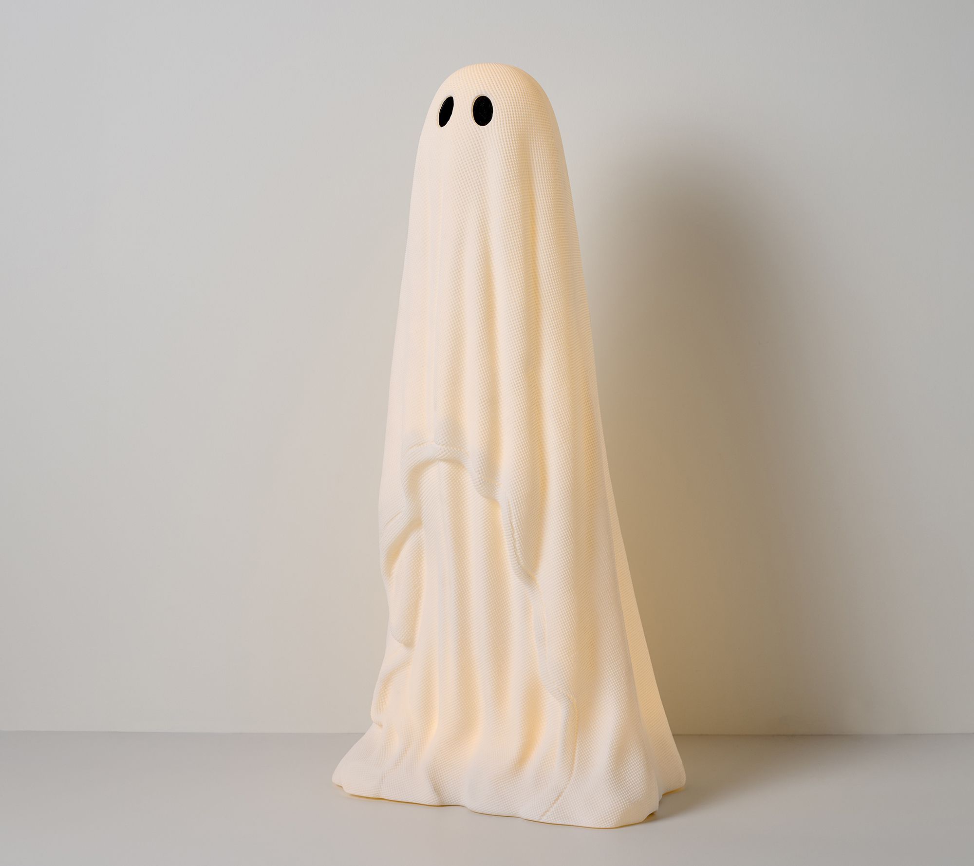 Hay & Harvest 32" Lit Blow Mold White Ghost