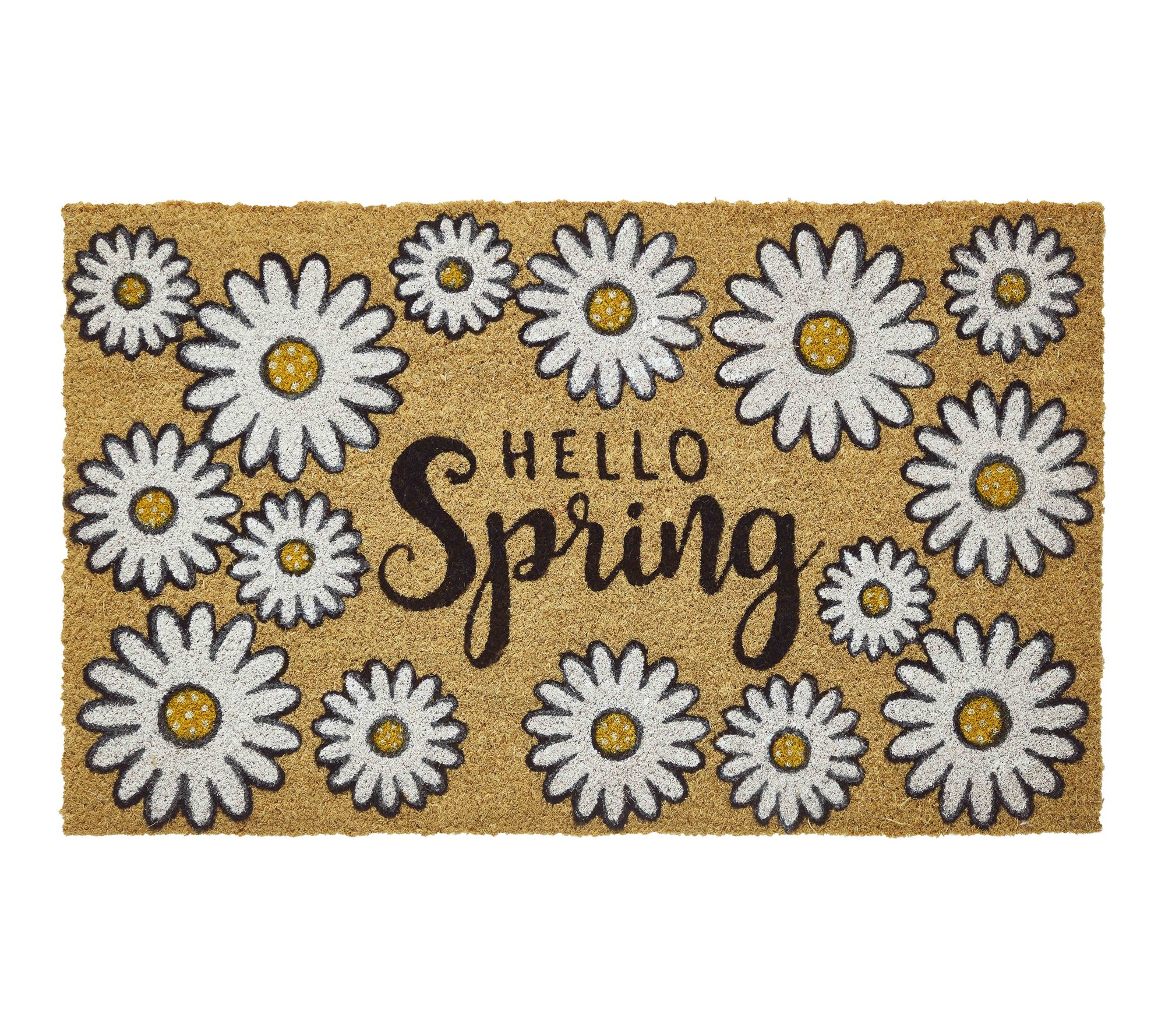VCNY Home Hello Spring Coir Doormat