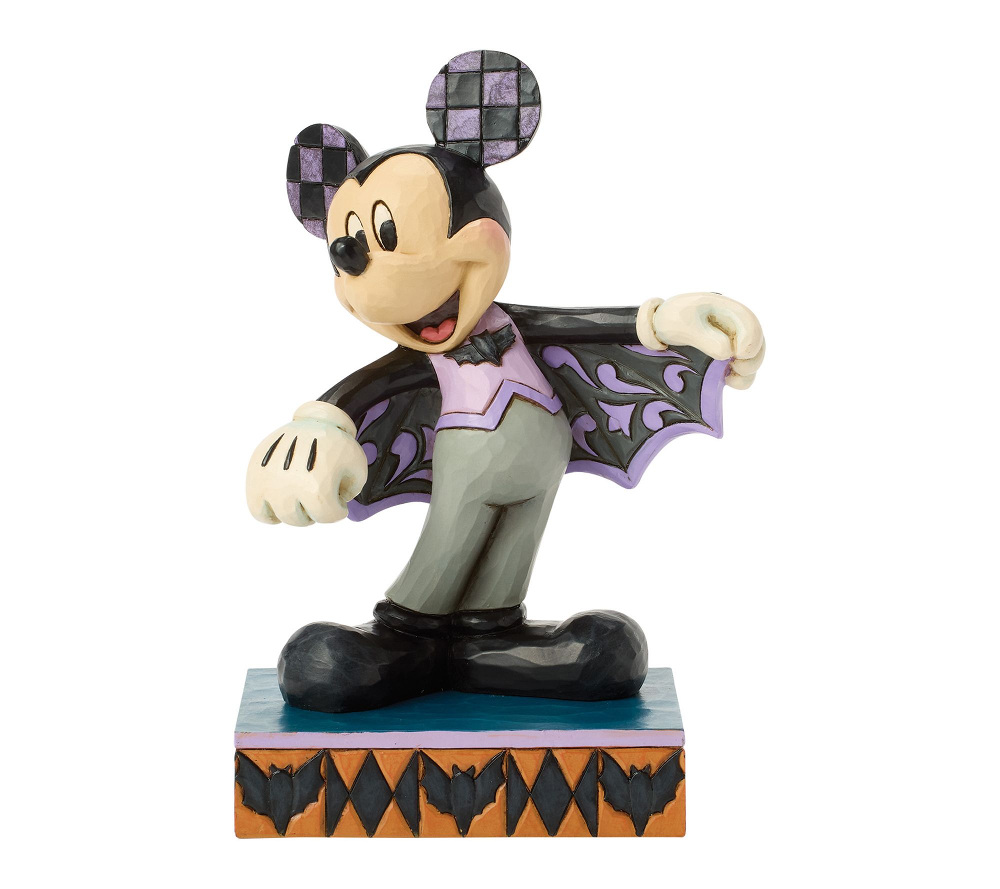 Jim Shore Disney Traditions Mickey Bat Costume Figurine 6.1in