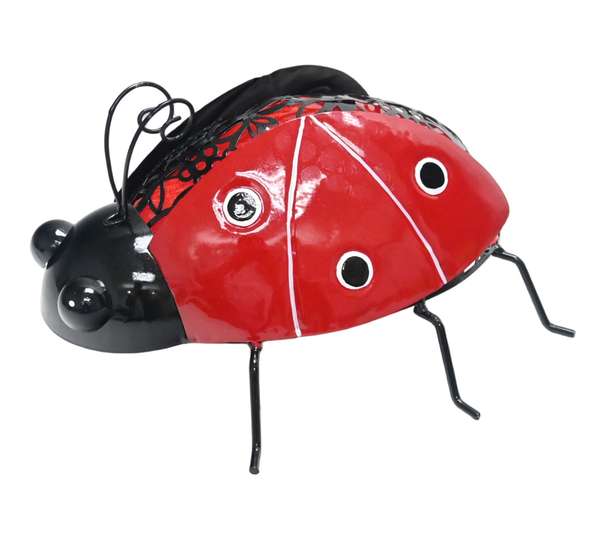 "As Is" Temp-tations Solar Metal Cutout Standing Critter