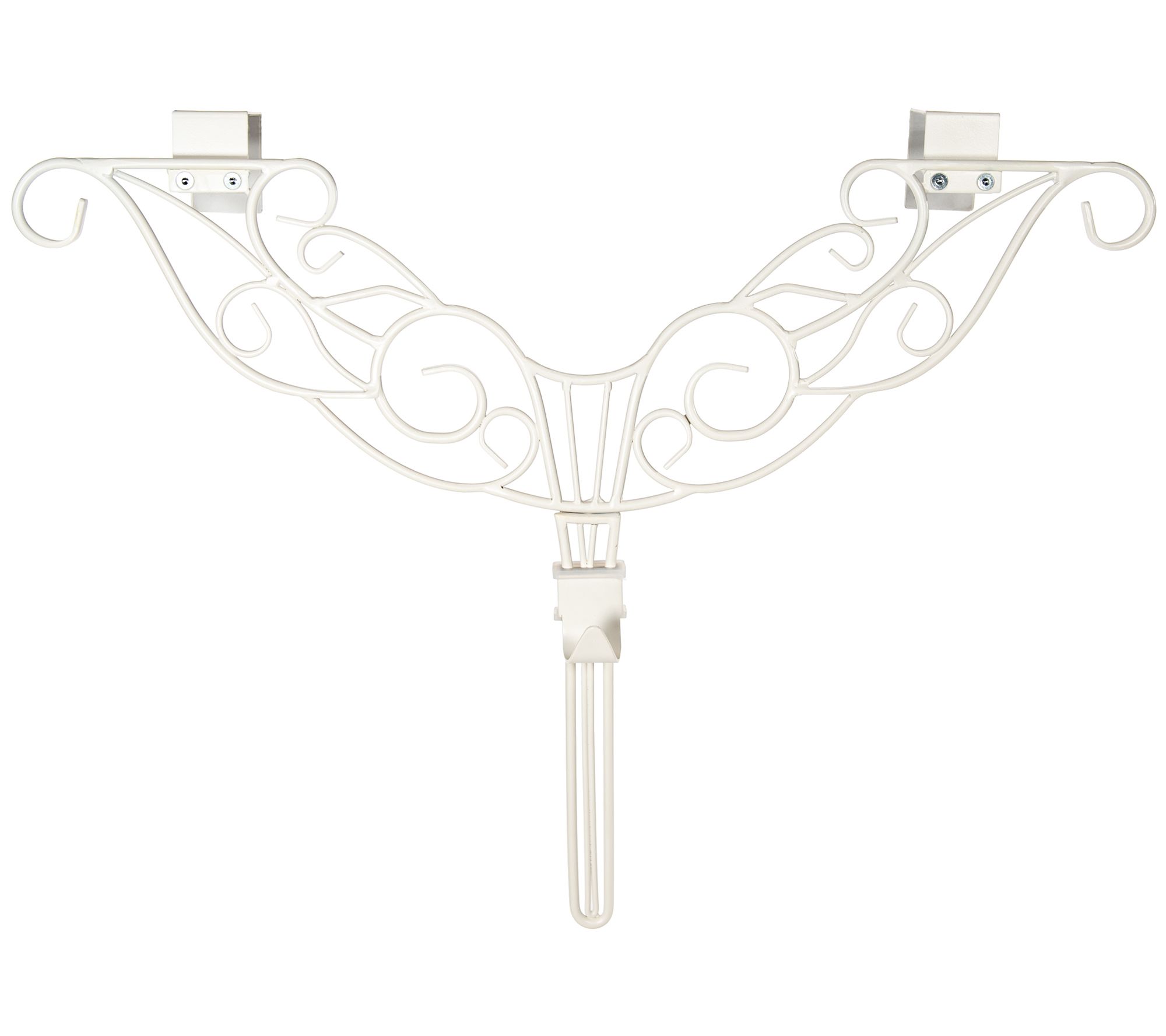 Village Lighting Adjustable Wreath Hanger - Ant ler