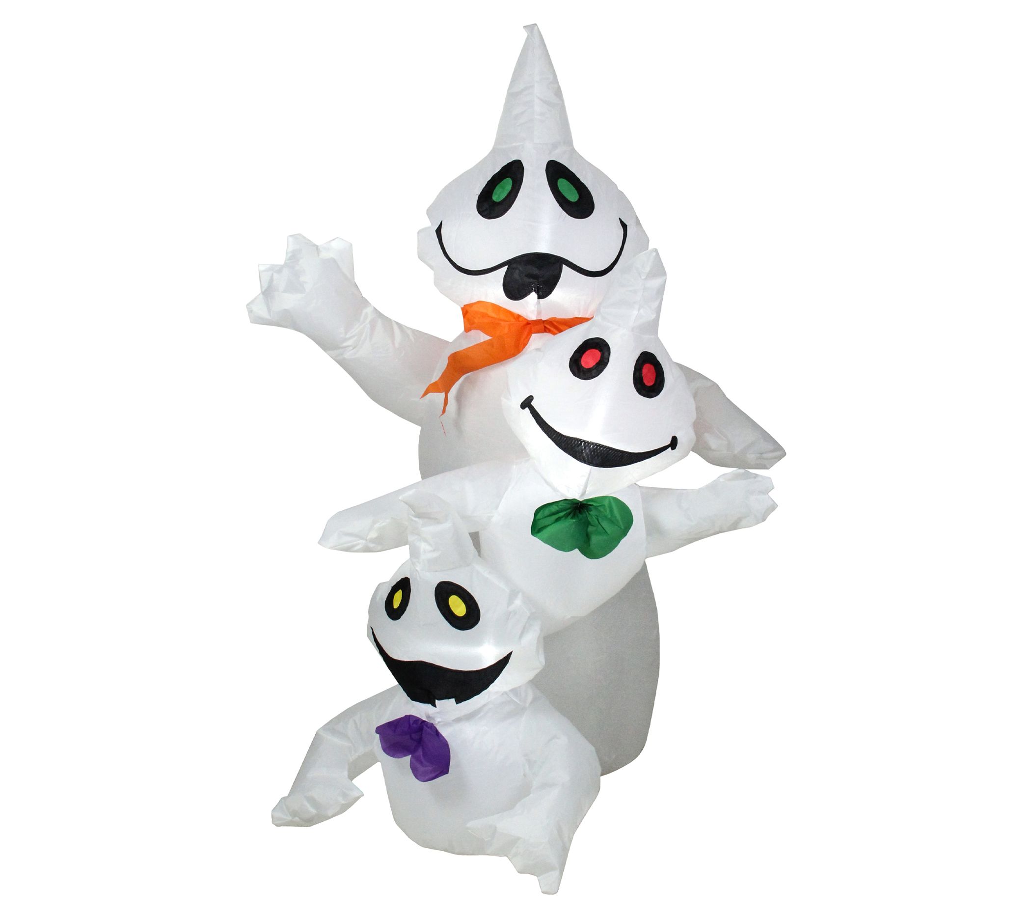 Northlight 3.5' Lit Inflatable Ghost Trio Outdoor Yard Decor