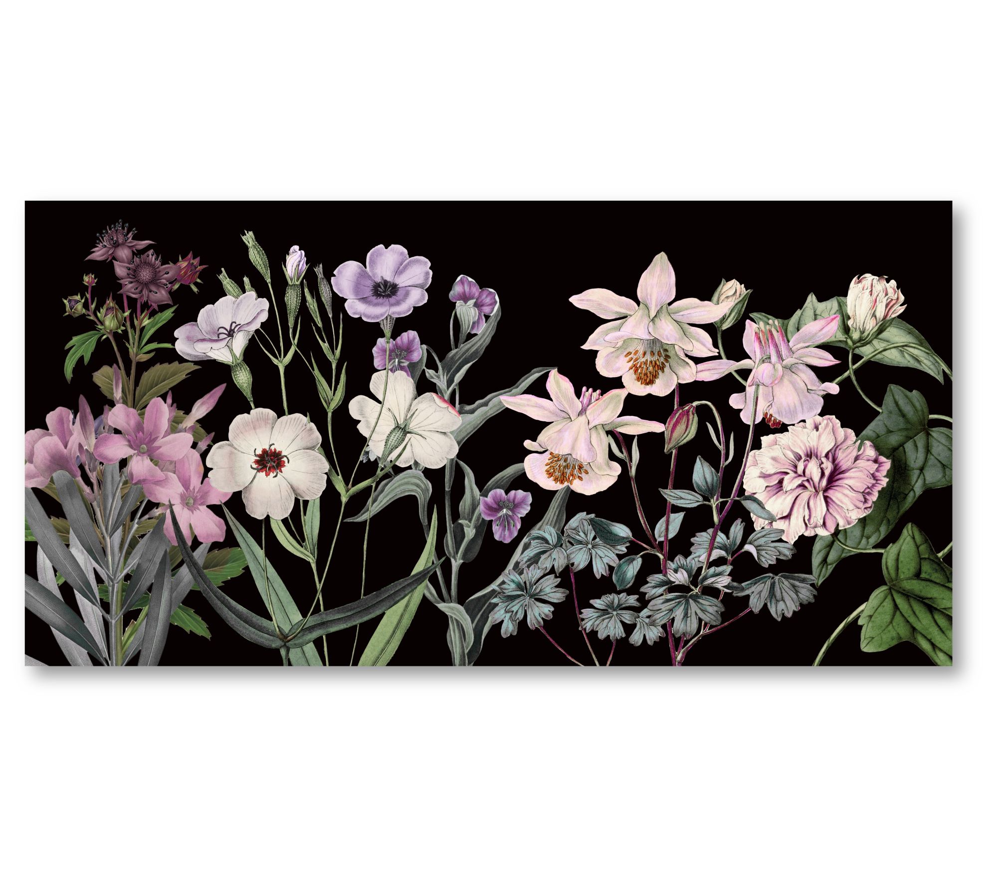 Courtside Market Garden Array 12x24 Canvas WallArt