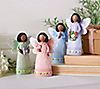 Set of 4 Mini Garden Angels by Valerie