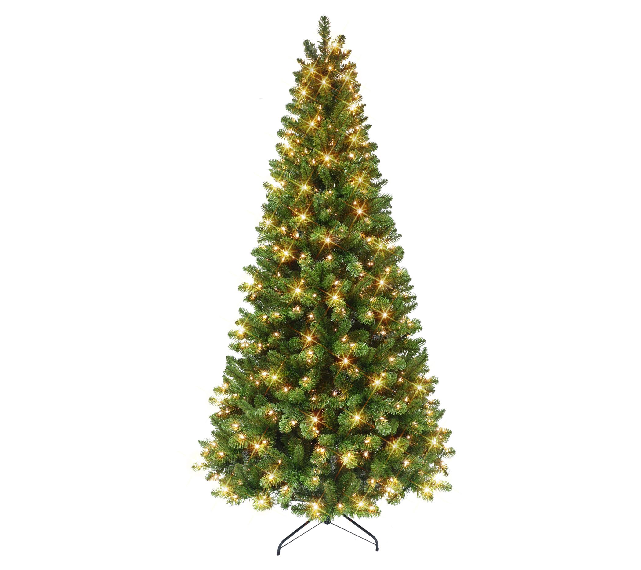 Puleo 6.5' Pre-lit Virginia Pine Tree - QVC.com