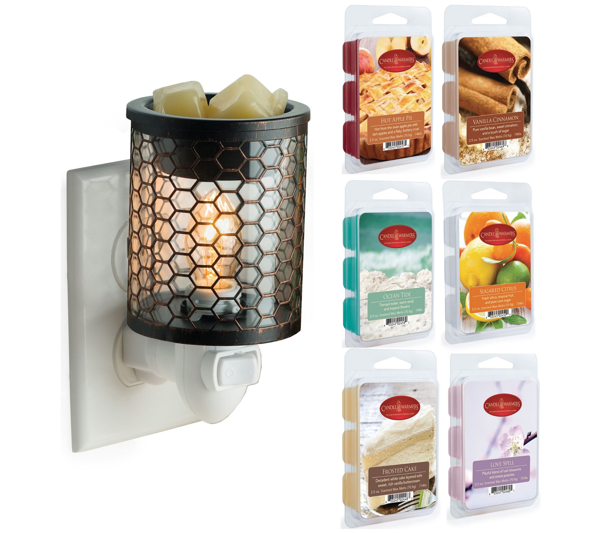 Candle Warmers Etc Chicken Wire Pluggable Fragrance Warmer