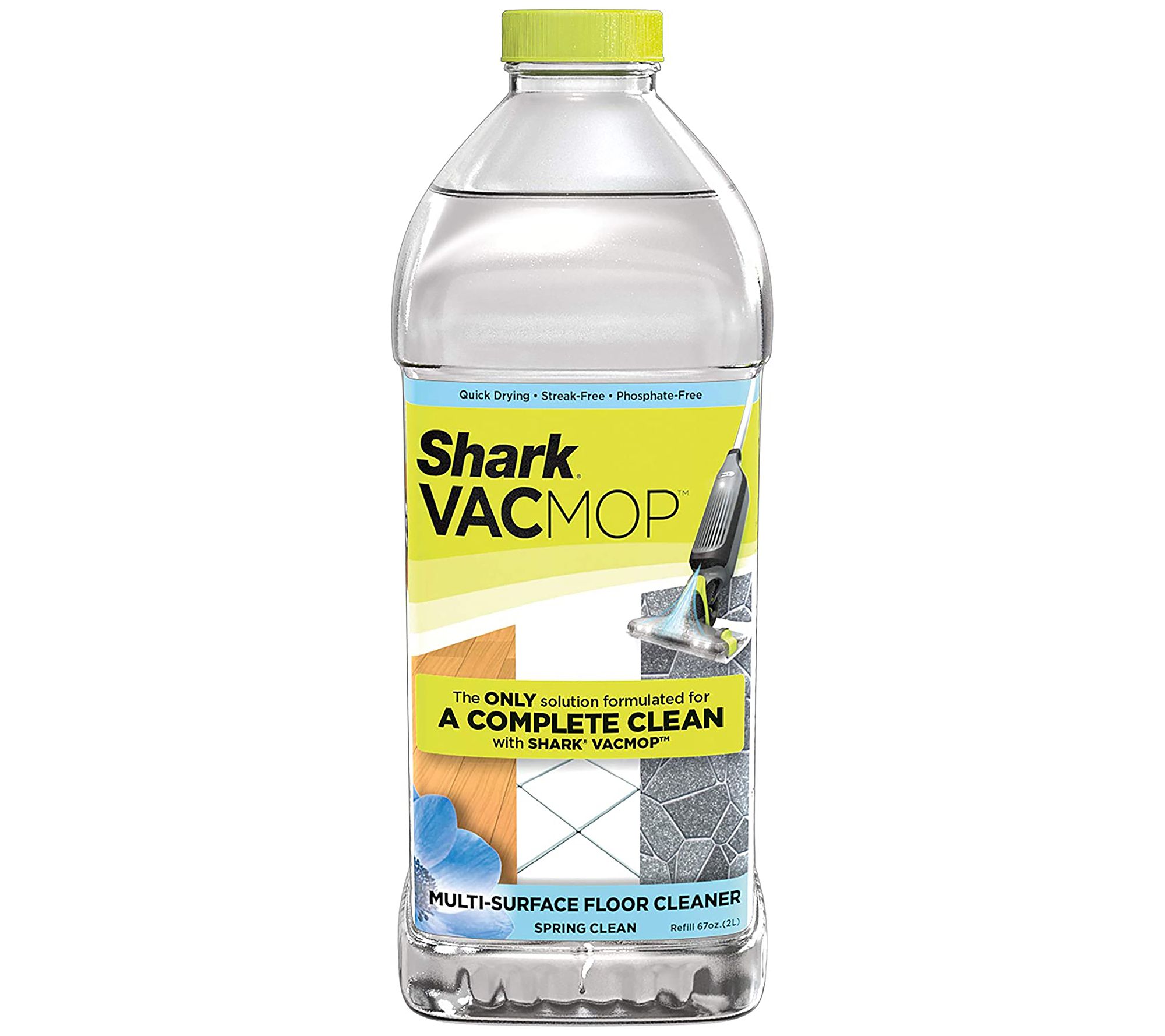 Shark VacMop Multi Surface Cleaner Solution Refill Spring Clean Scent 