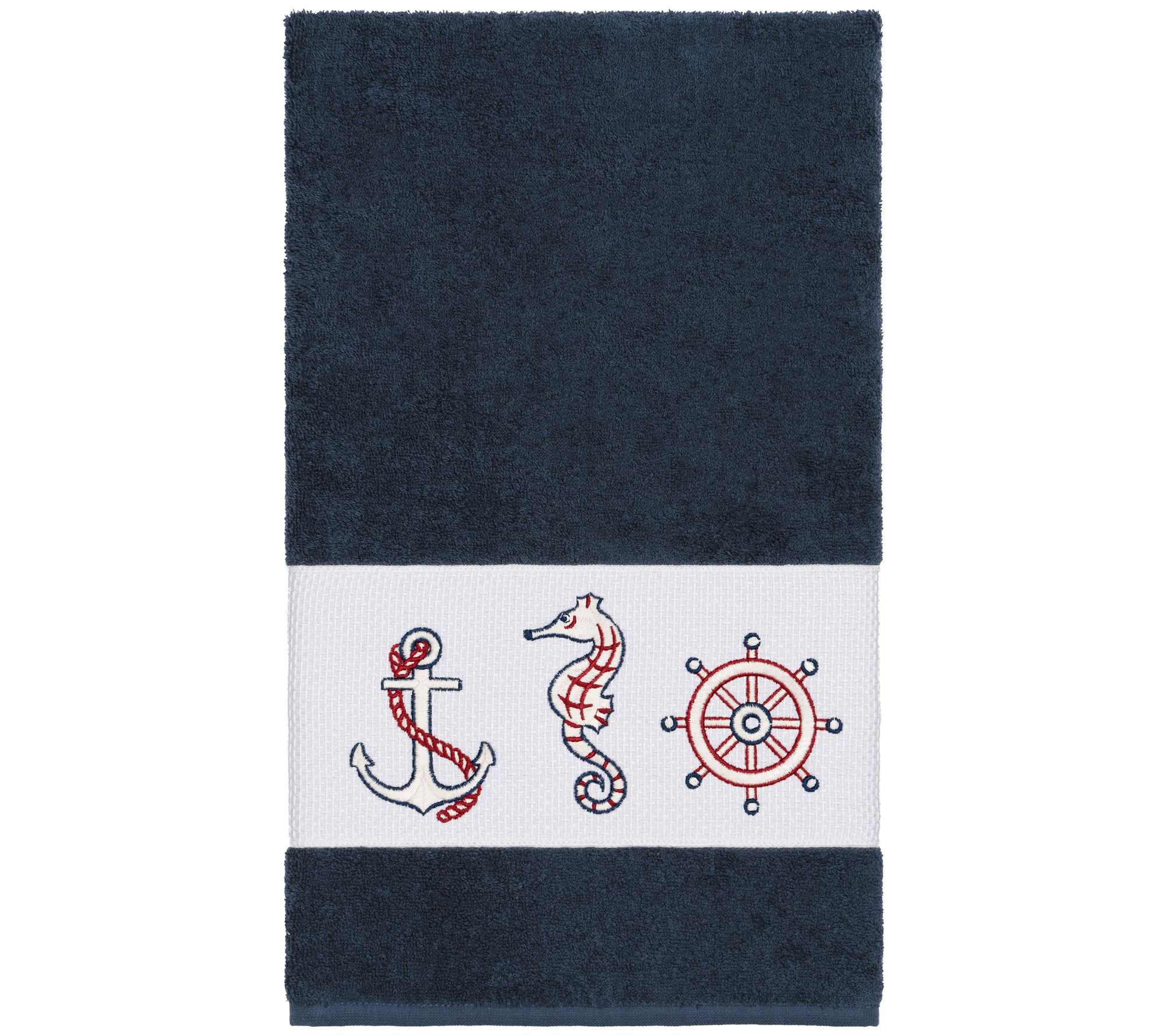 Linum Home Textiles Easton Embellished Bath Towel