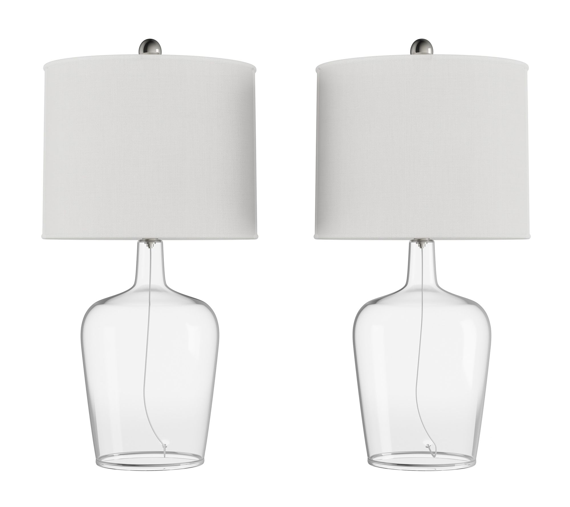 Cloche Style Table Lamps, Set of 2 - Hastings Home
