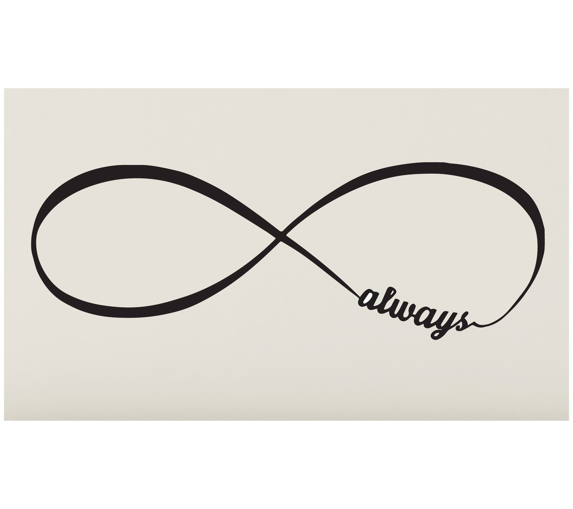 Courtside Market Always Love 15x30 Decal