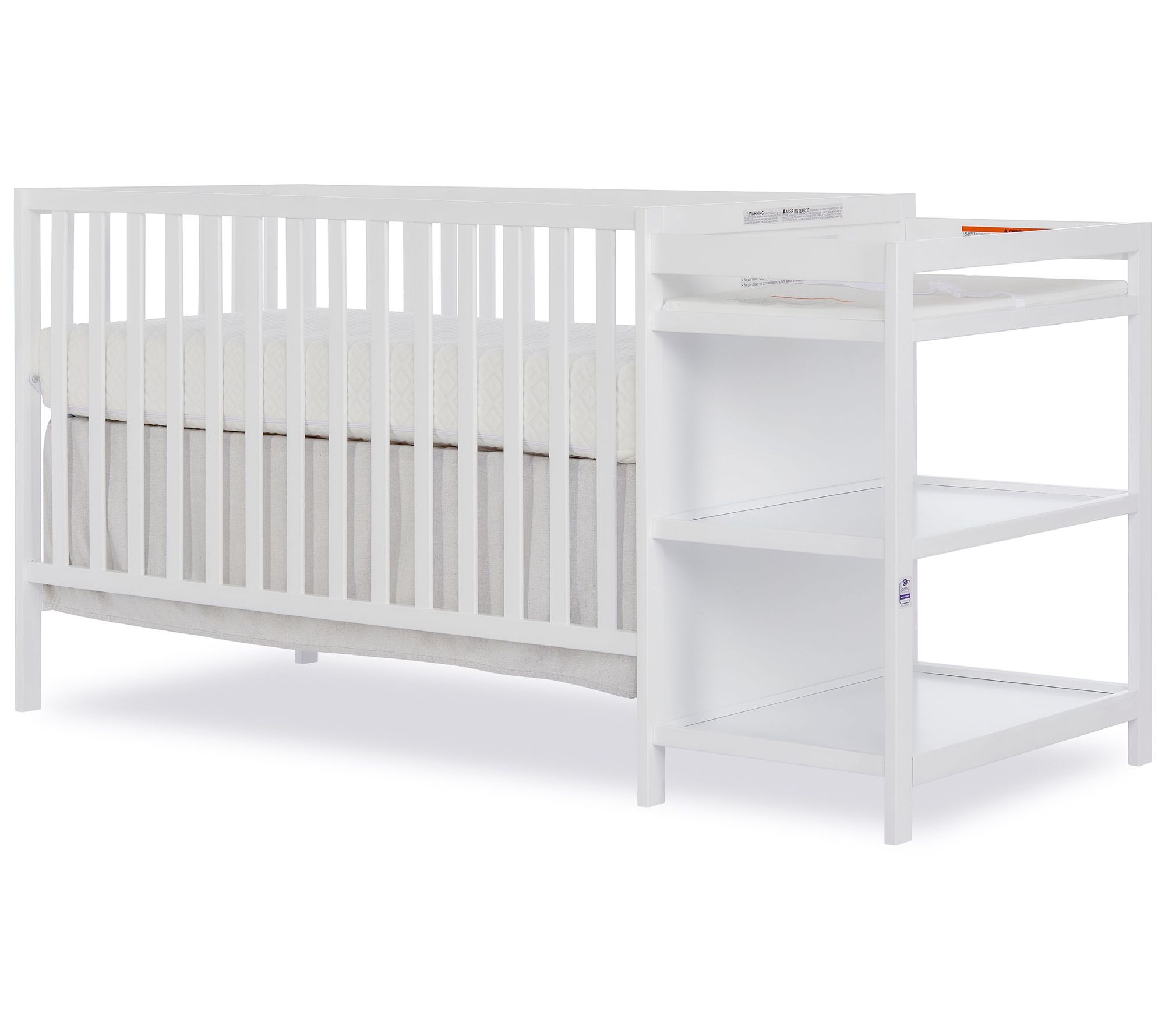 Dream On Me Synergy 5-in-1 Convertible Crib And Changer