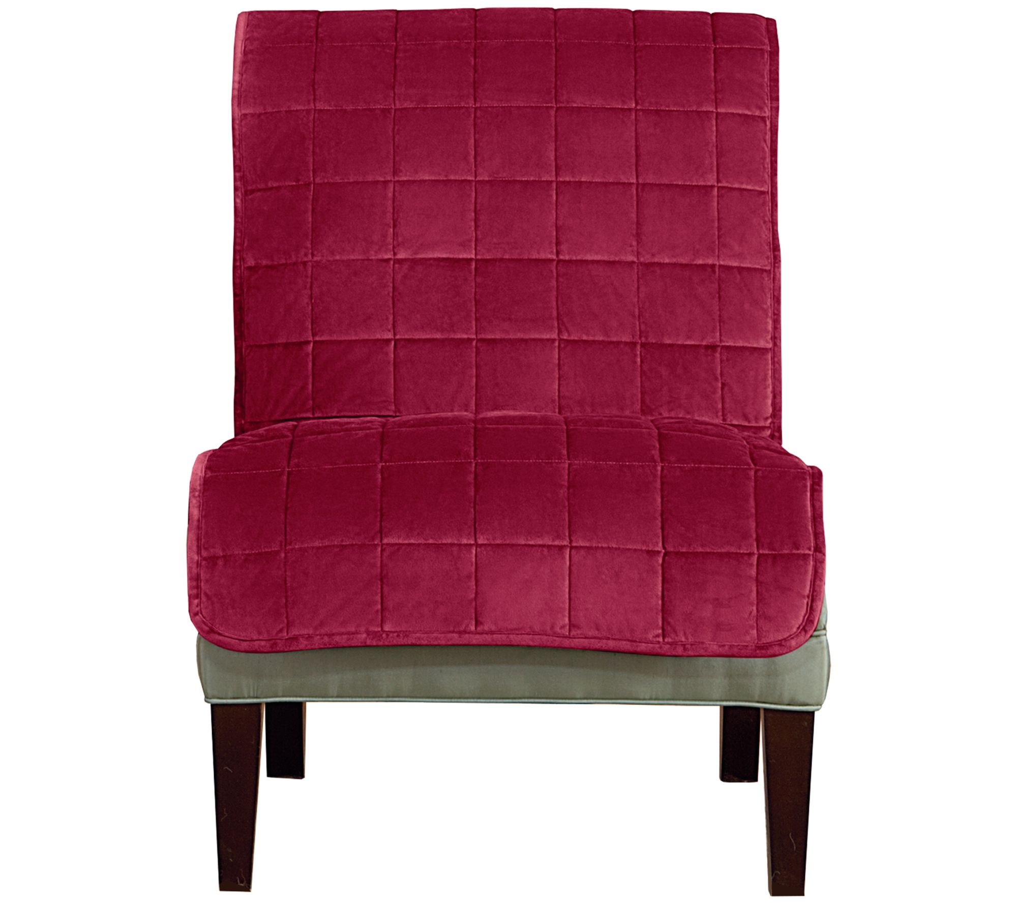 SureFit Deluxe Pet Armless Chair Furniture Cover